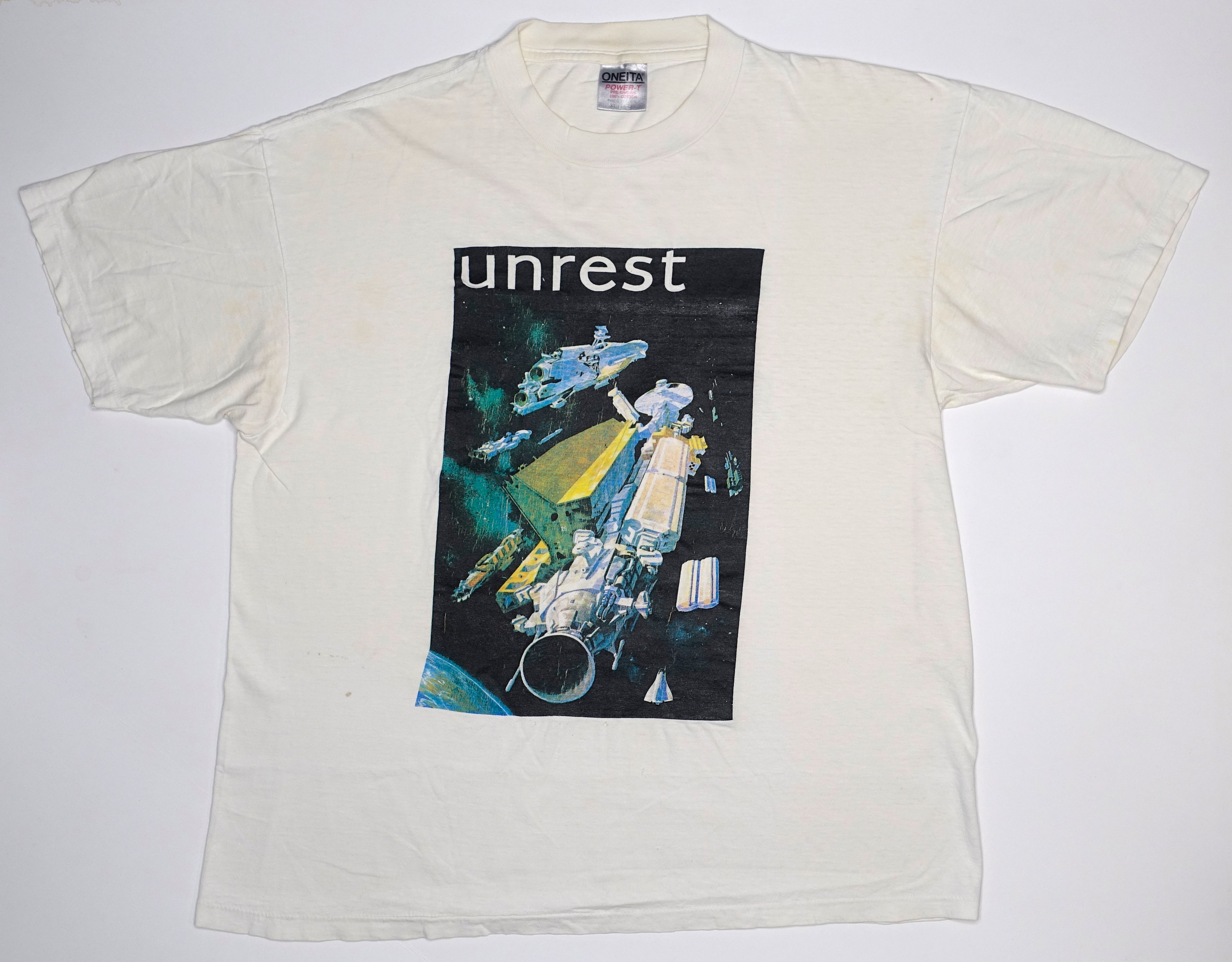 Unrest - Space Station 90's Tour Shirt Size XL