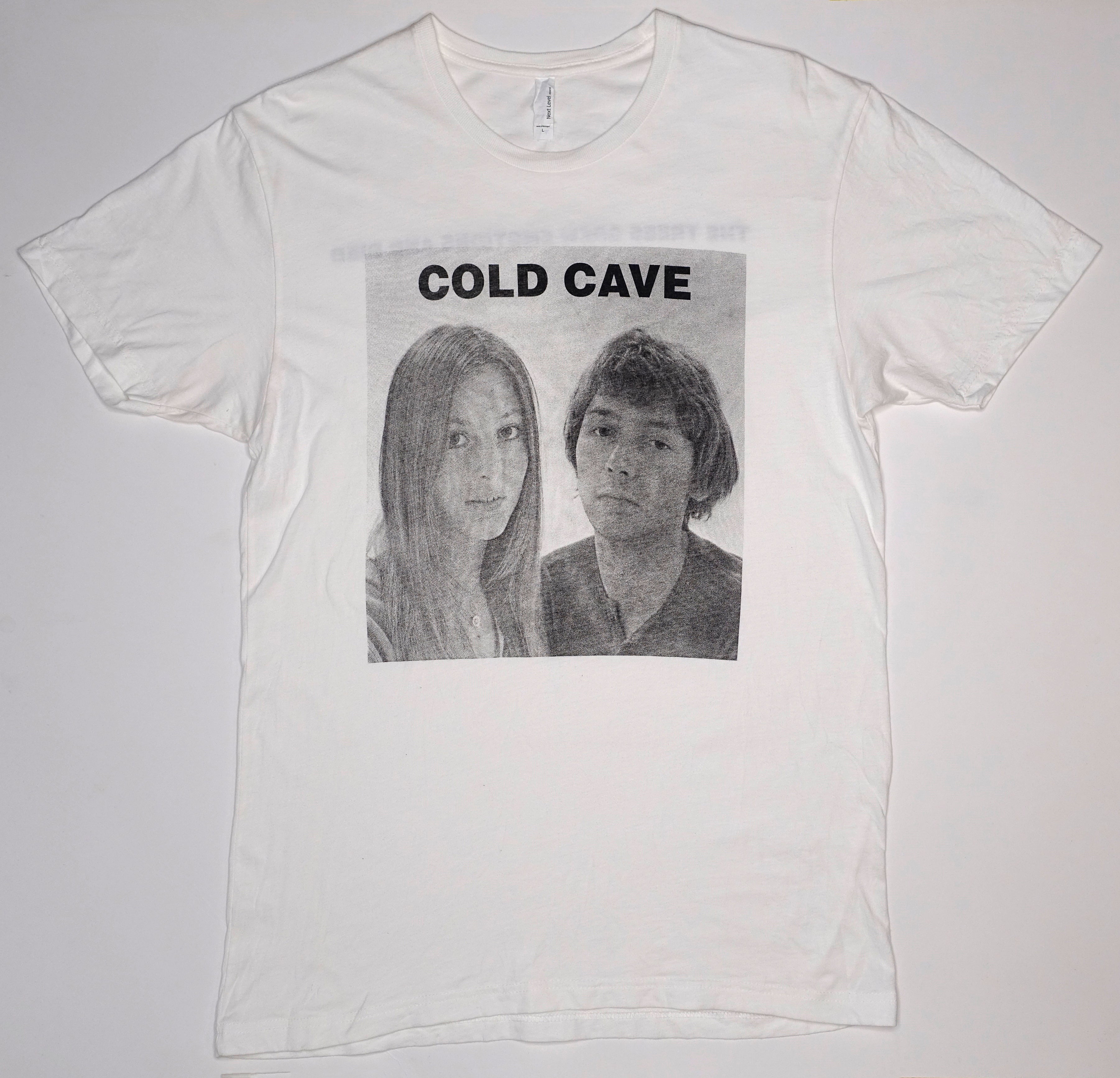 Cold Cave - The Trees Grew Emotions And Died 2008 Tour Shirt Size Large