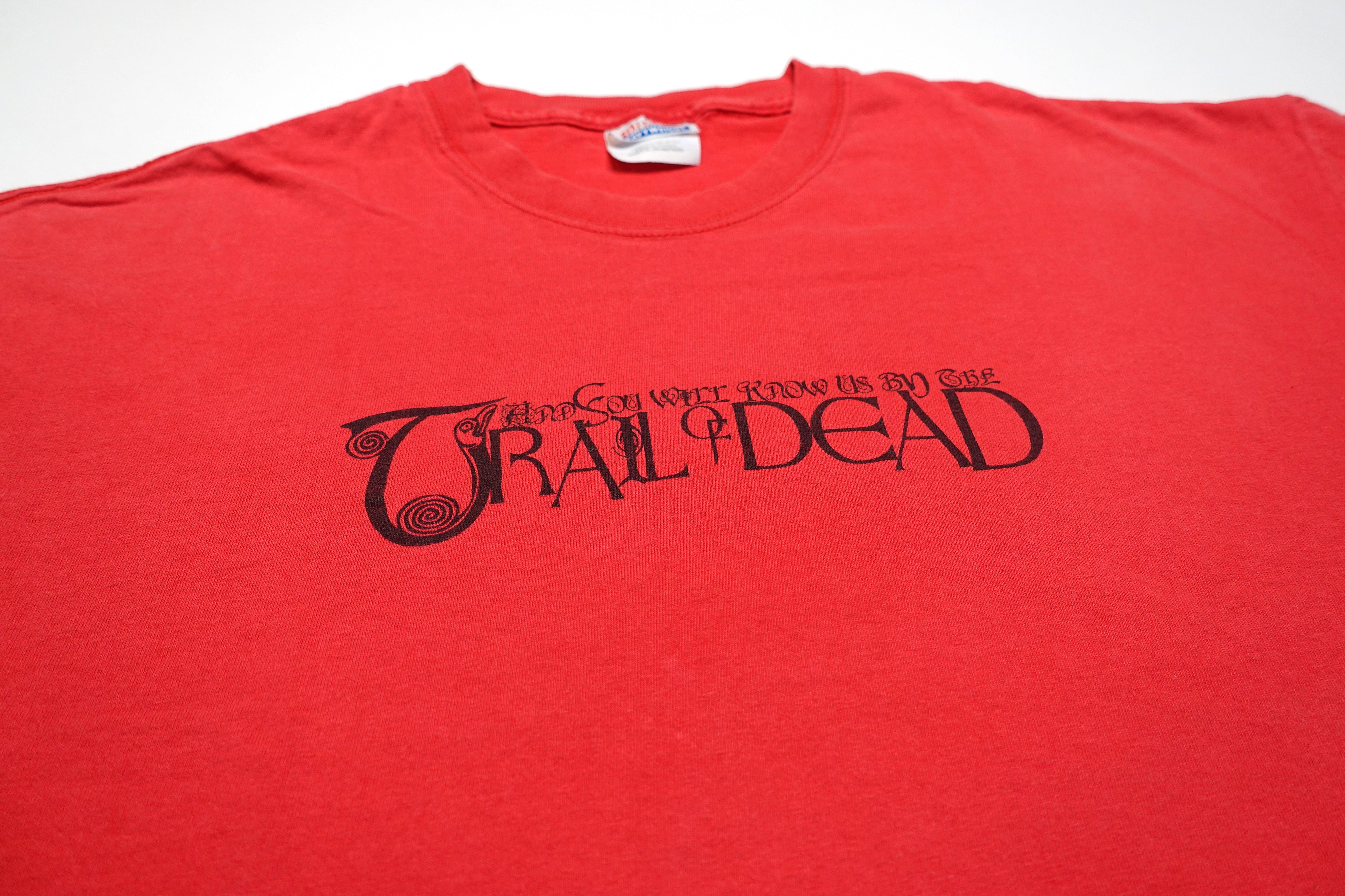 ...And You Will Know Us By The Trail Of The Dead - Source Tags & Codes 2002 Tour Shirt Size XL