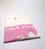 Cold Cave - Pink Live Photo Tour Shirt Size Large