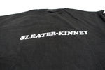 Sleater Kinney - Show Me Your Riffs 90's Tour Shirt Size XL