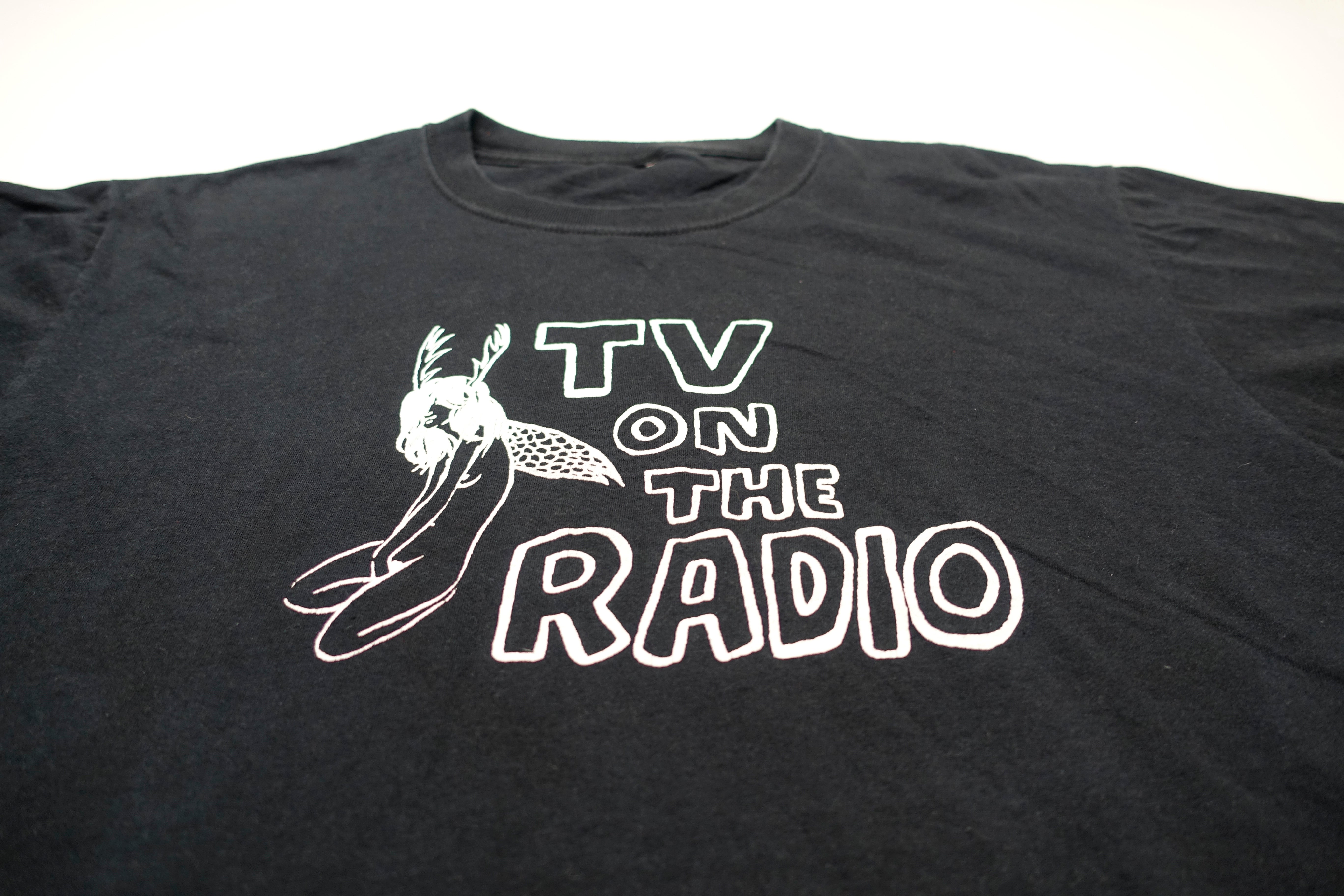 TV On The Radio - Fairy w/ Antlers Hollywood Bowl 2011 Tour Shirt Size Large (Maybe Bootleg?)