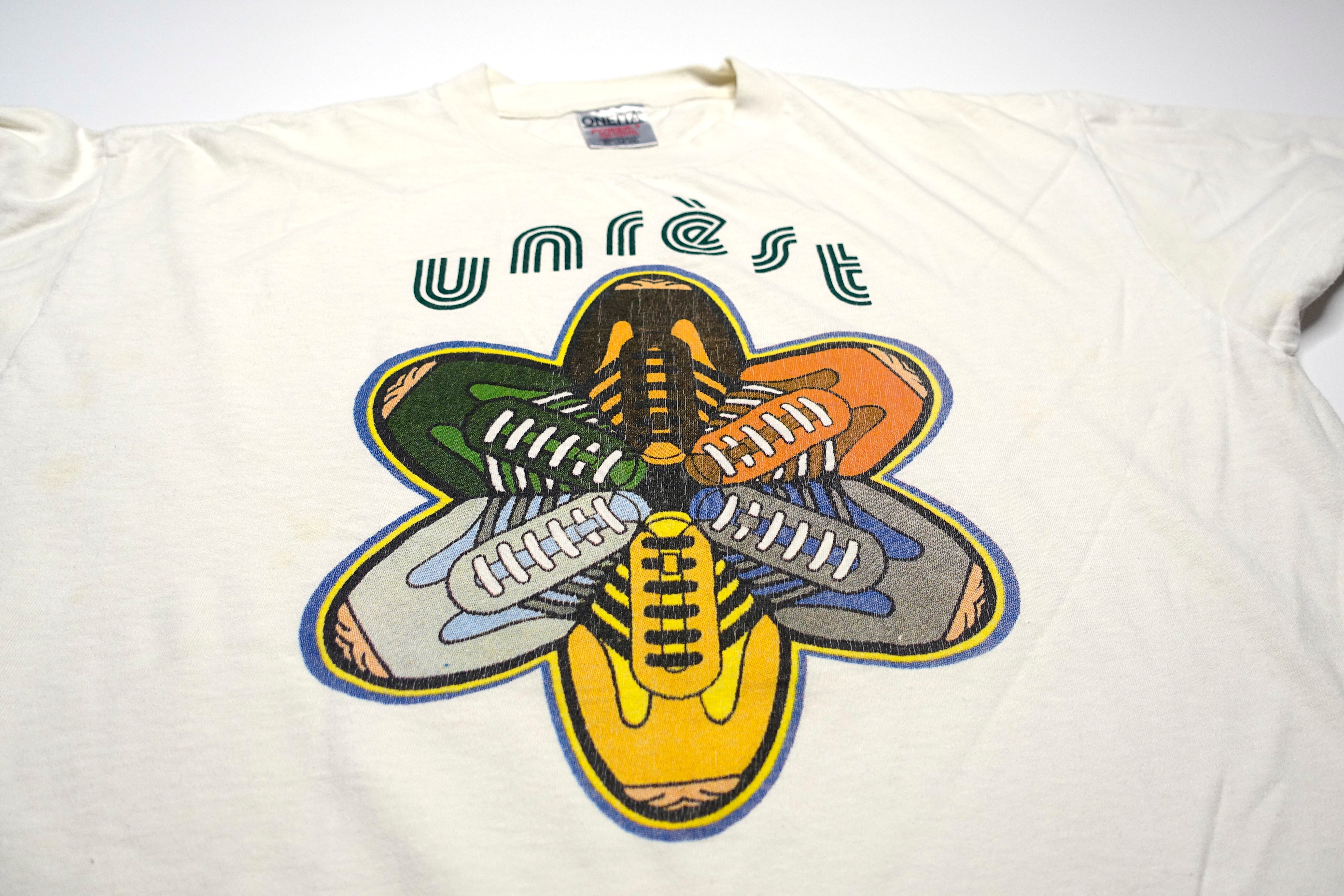 Unrest - Sneaker Flower 90's Tour Shirt Size XL