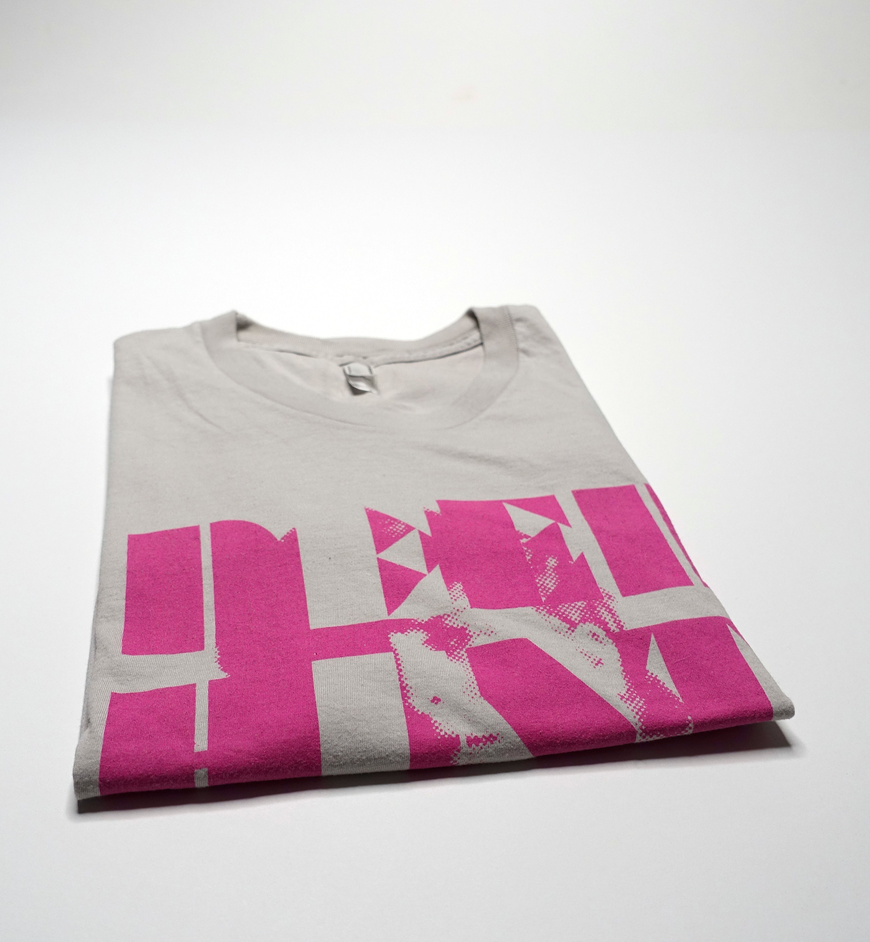 Deerhunter - Cryptograms 2007 Tour Shirt Size XL (Grey)