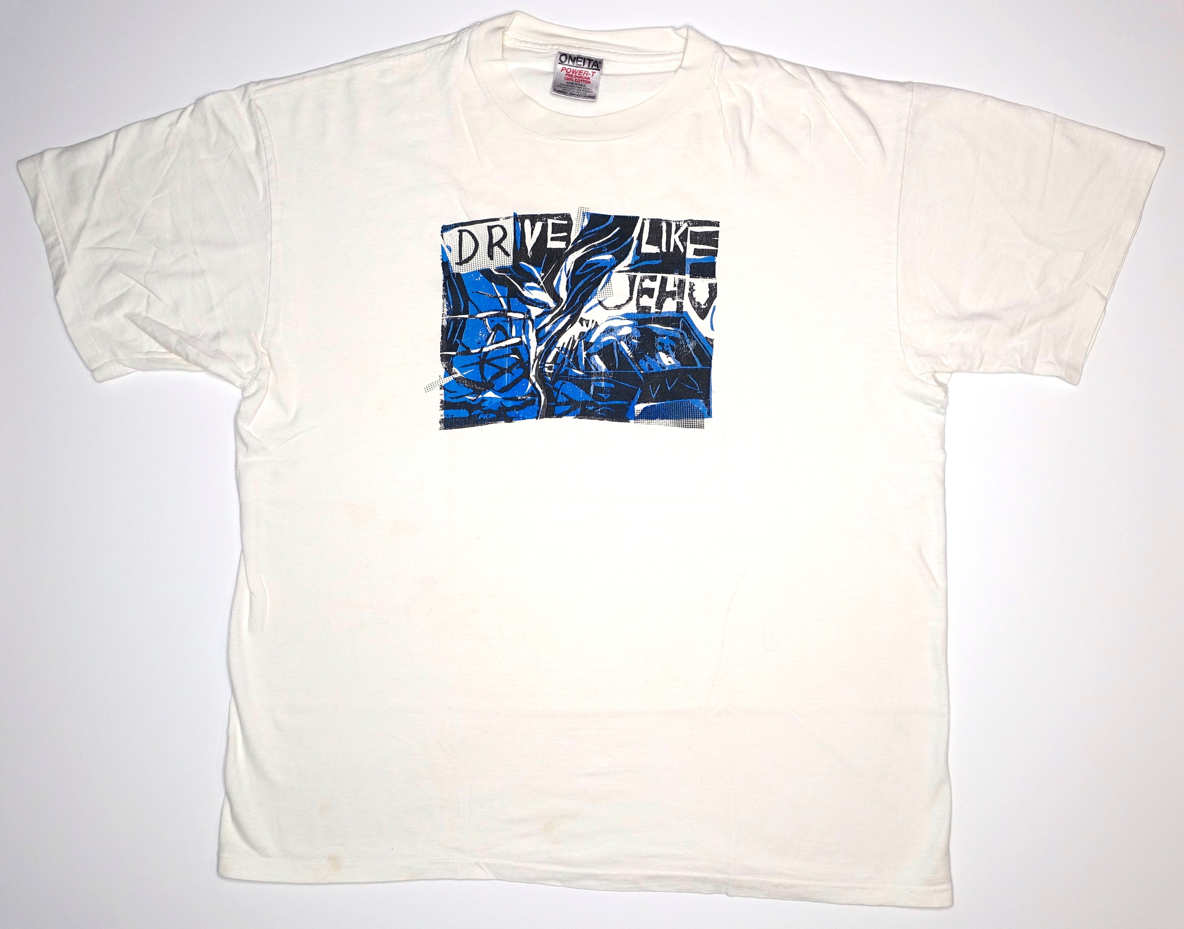 Drive Like Jehu - 1991 Blue Froberg Woodcut Shirt Size XL