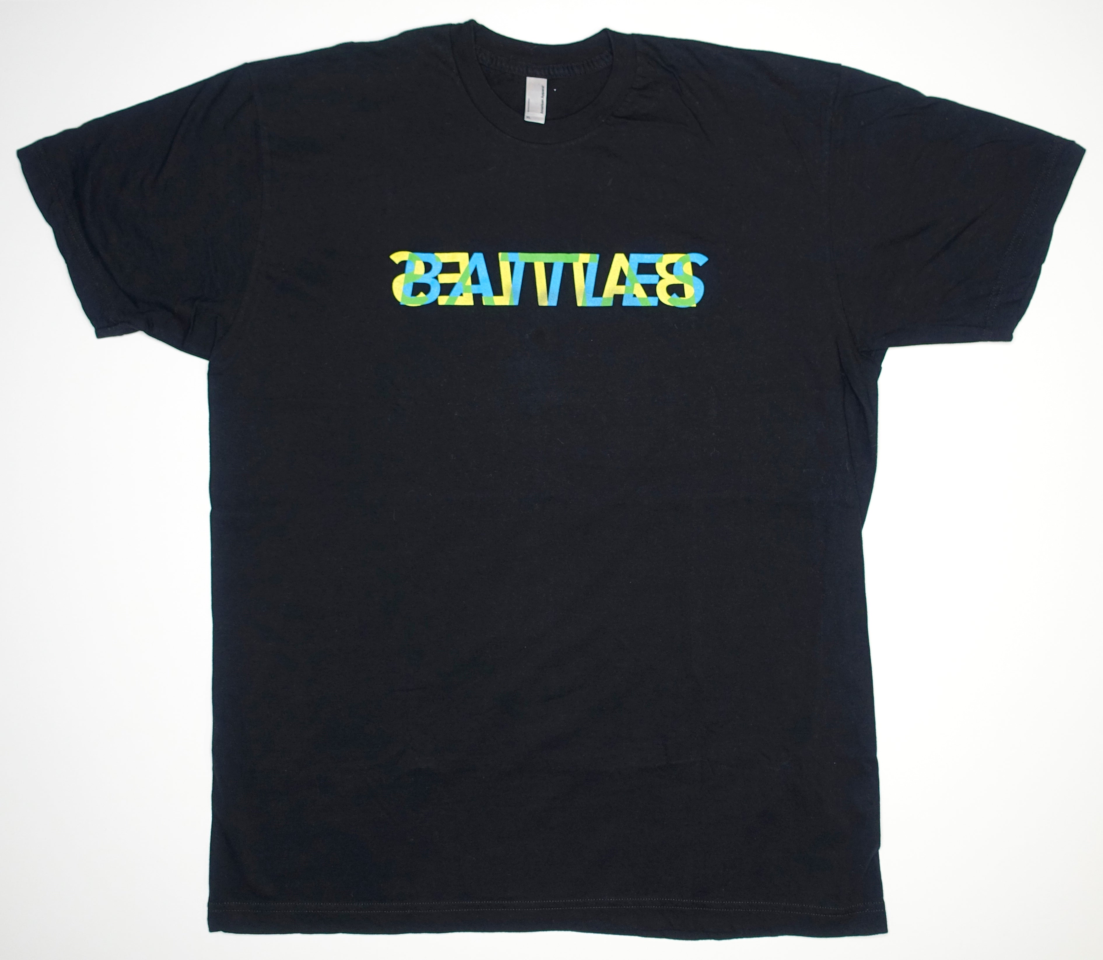 Battles - Mirrored Logo 2007 Tour Shirt Size XL / Large