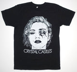 Crystal Castles  ‎– III / Madonna Black Eye (Bootleg?) 2012 US Tour Shirt Size Large