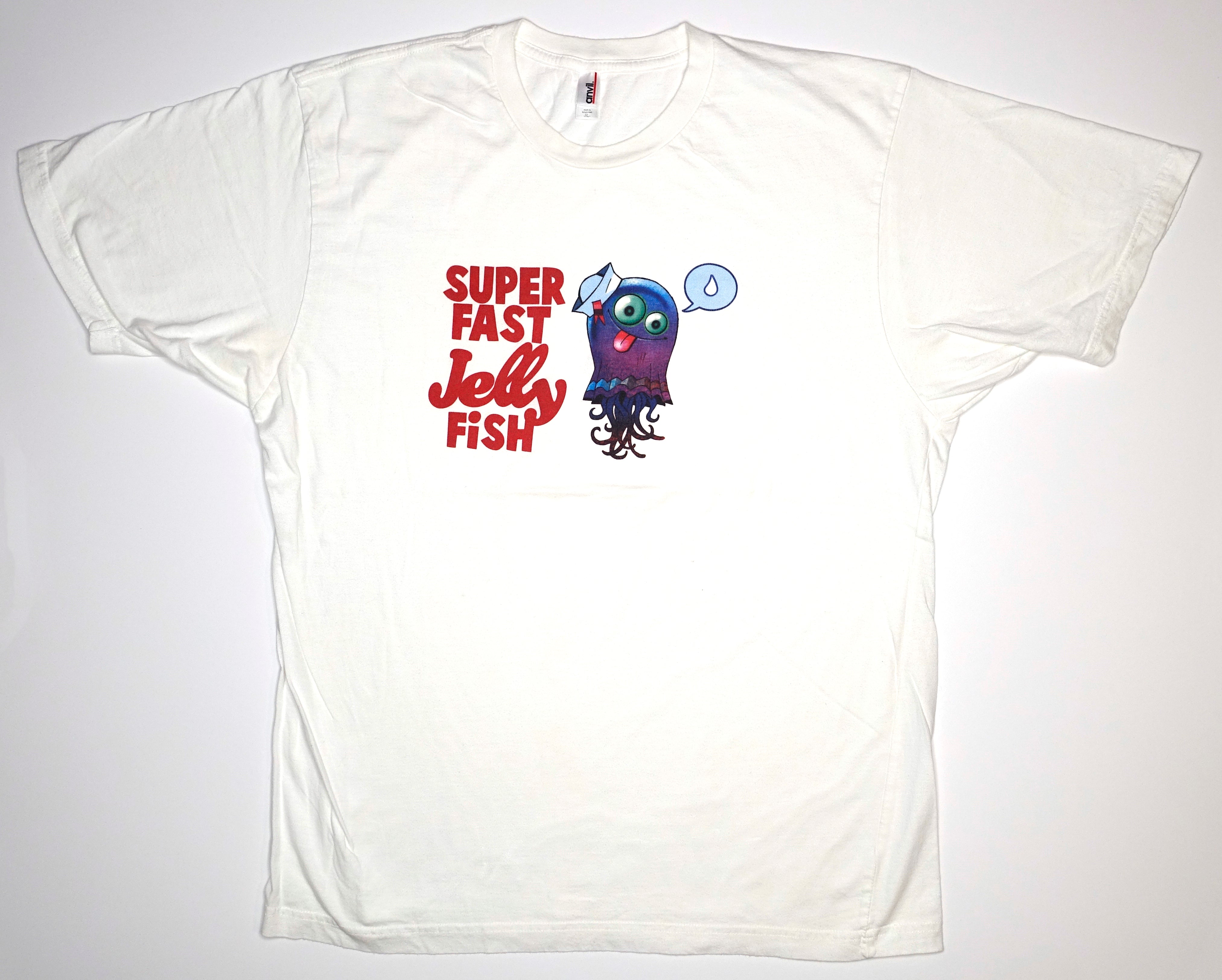Gorillaz ‎– Super Fast Jellyfish / Plastic Beach 2010 Tour Shirt Size XL / Large