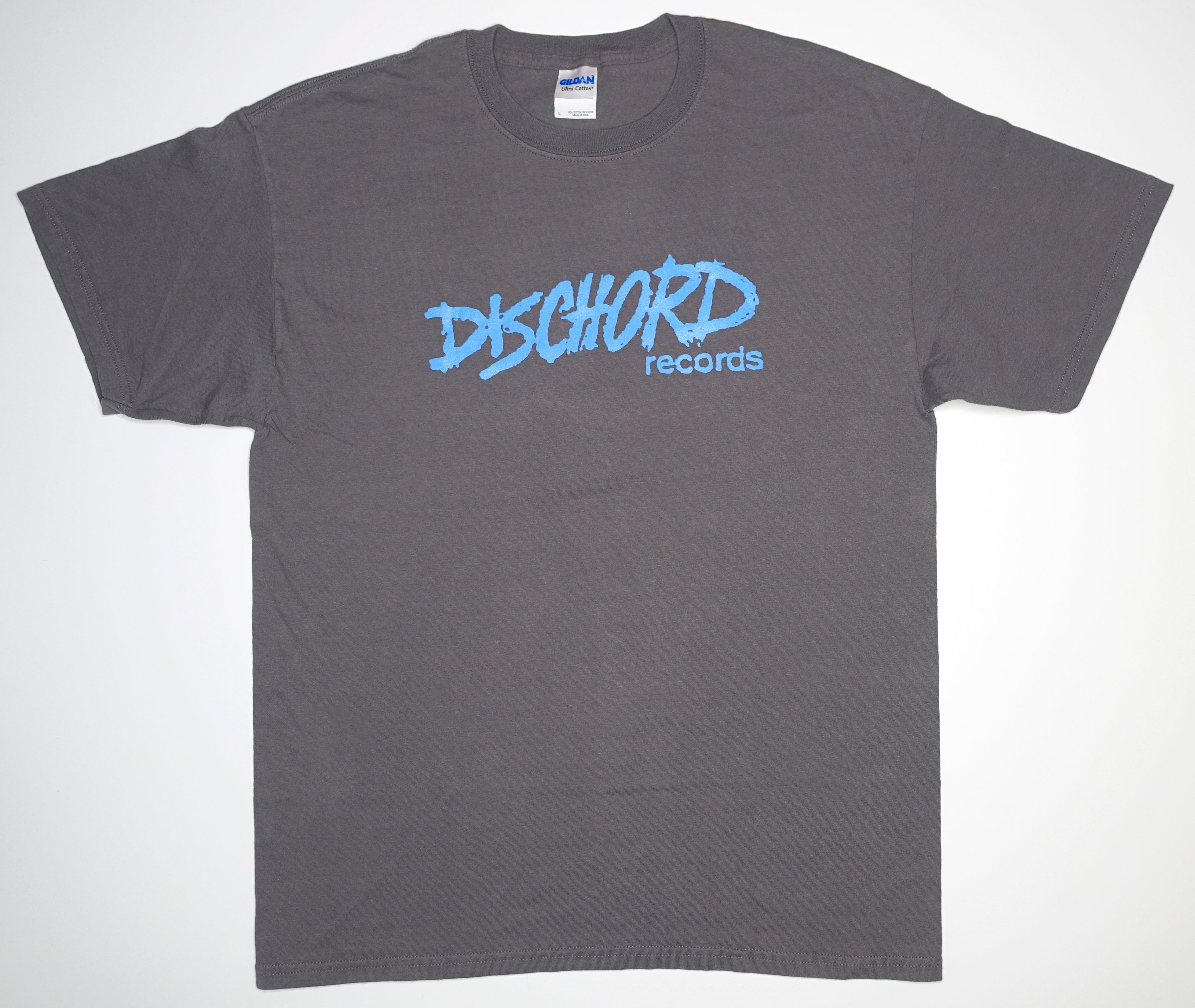 Dischord Records - Handwritten Logo Shirt Size Large