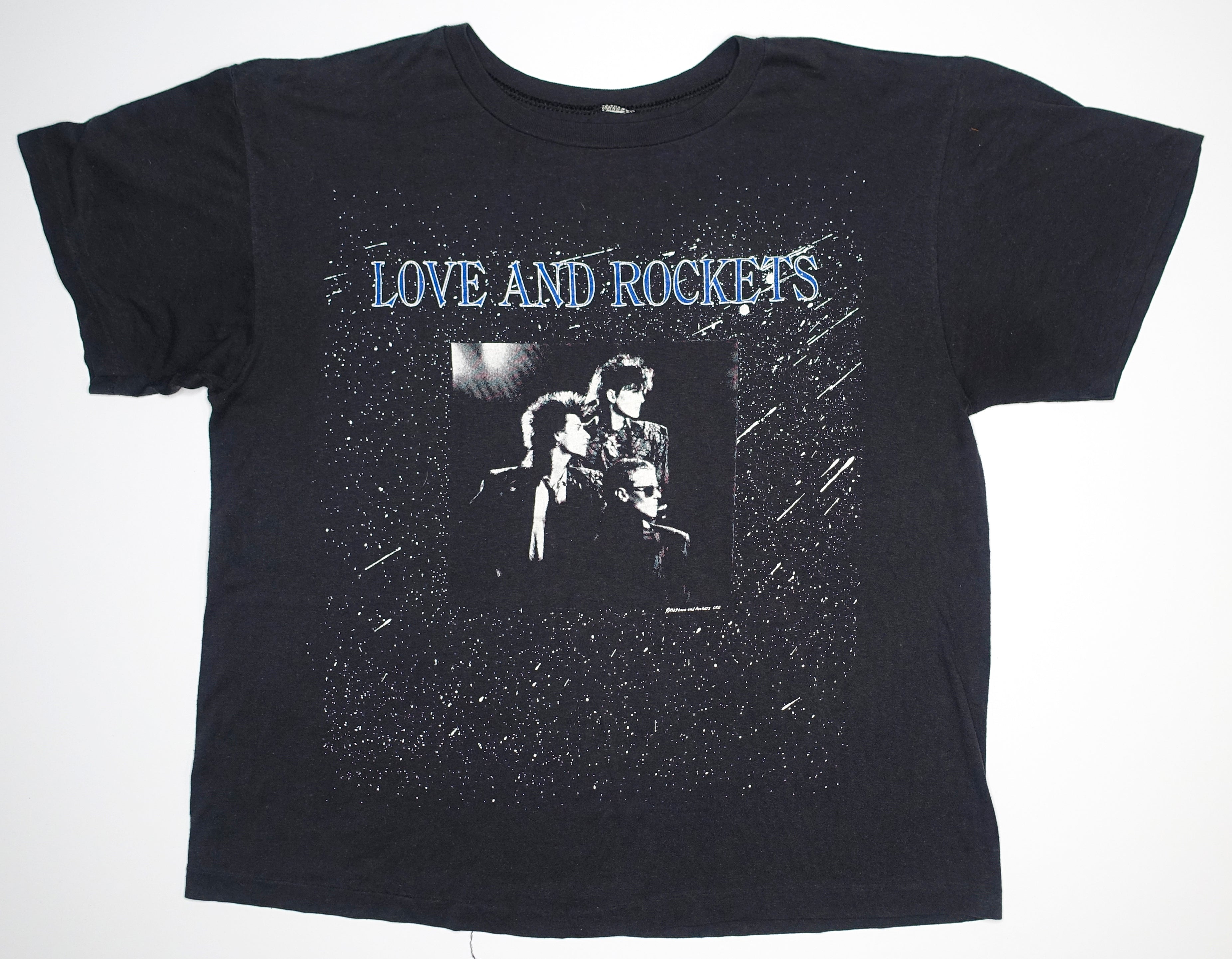 Love And Rockets ‎– Space Theme 1989 Tour Shirt Size XL