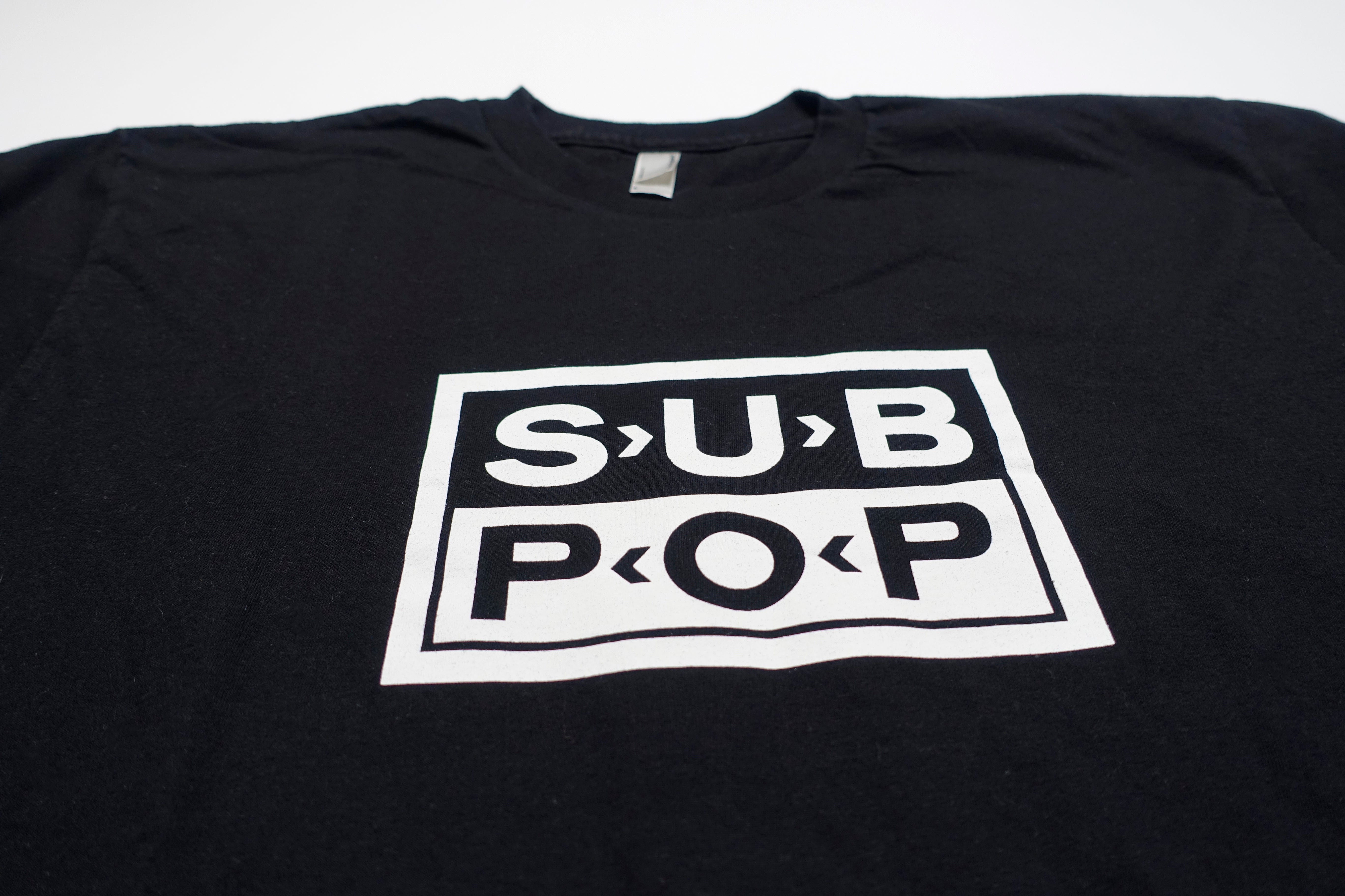 Sub Pop Records - Classic Logo Shirt Size Large