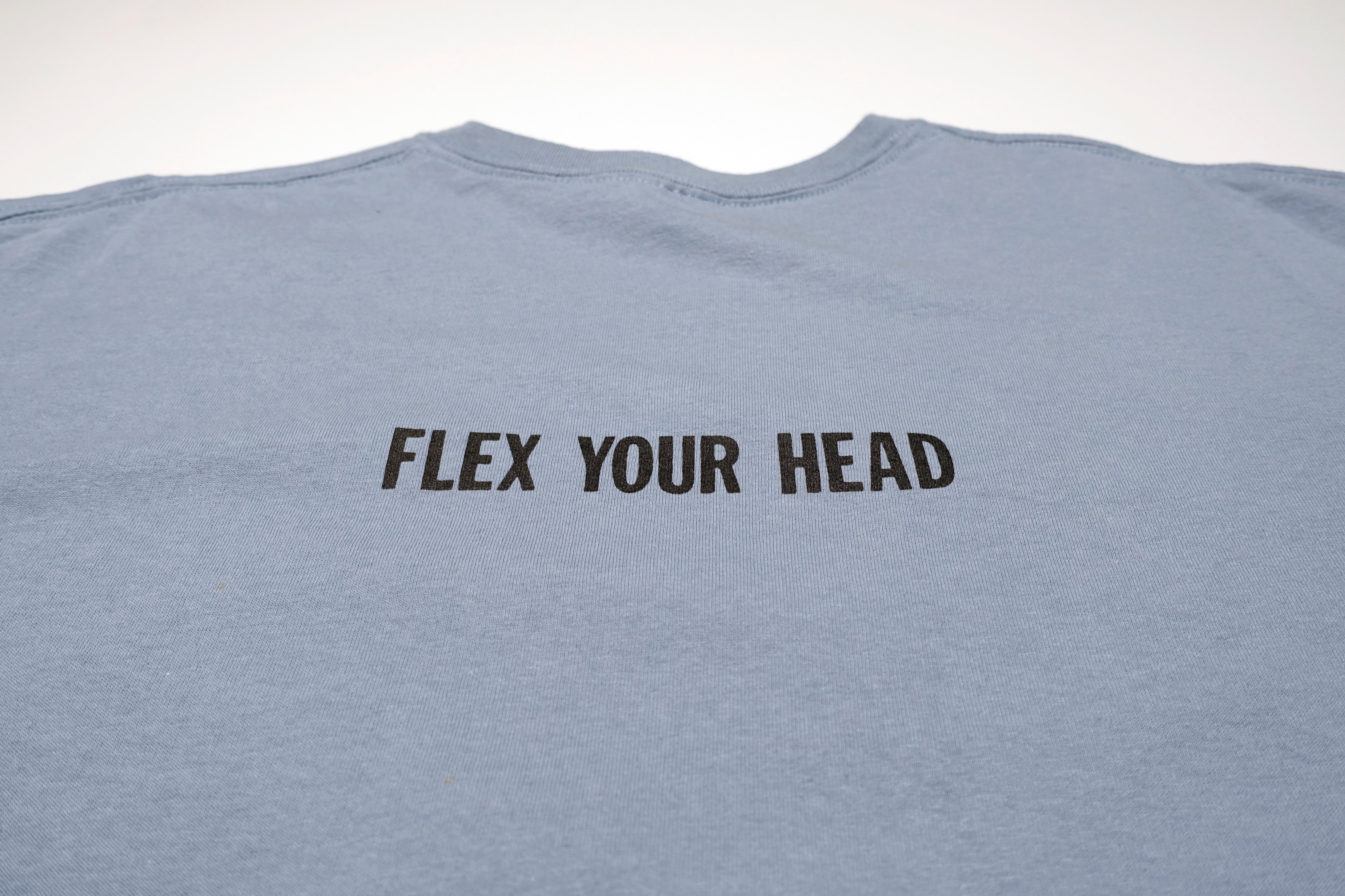 Dischord Records - Box Logo / Flex Your Head Shirt Size Large