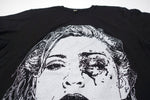 Crystal Castles  ‎– III / Madonna Black Eye (Bootleg?) 2012 US Tour Shirt Size Large