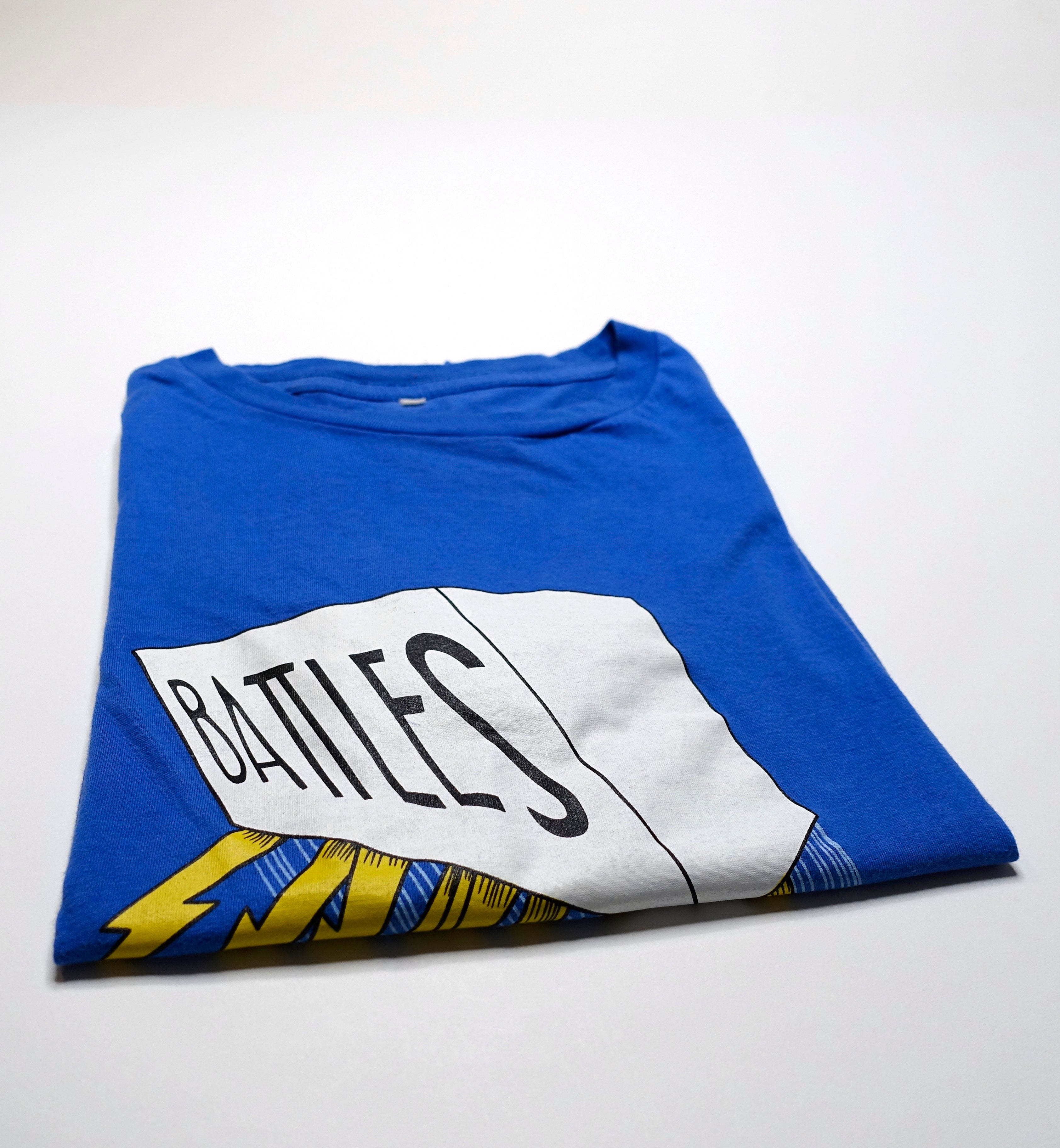 Battles - Electric Brick Tour Shirt Size Medium