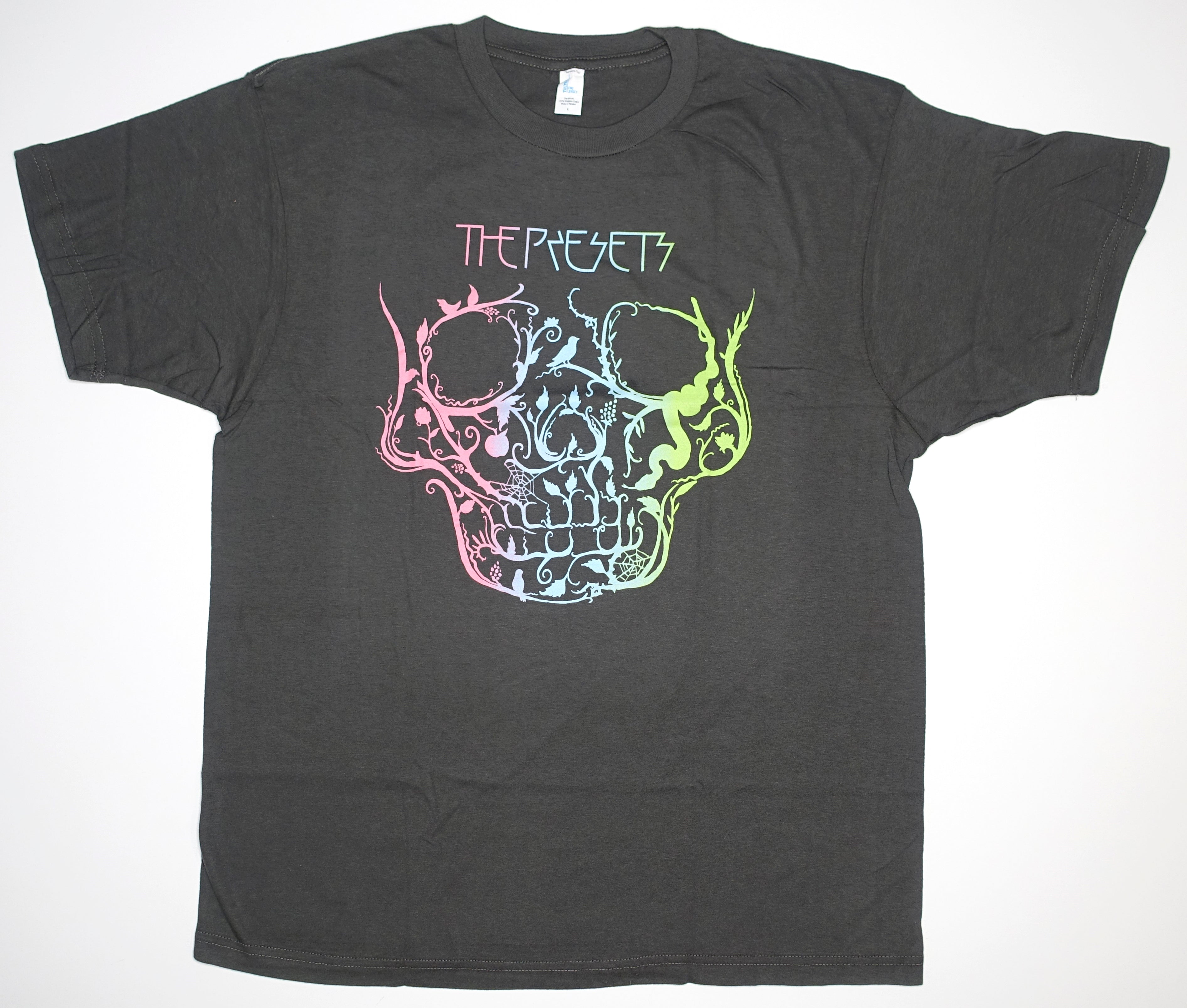 the Presets ‎– Rainbow Skull Tour Shirt Size Large