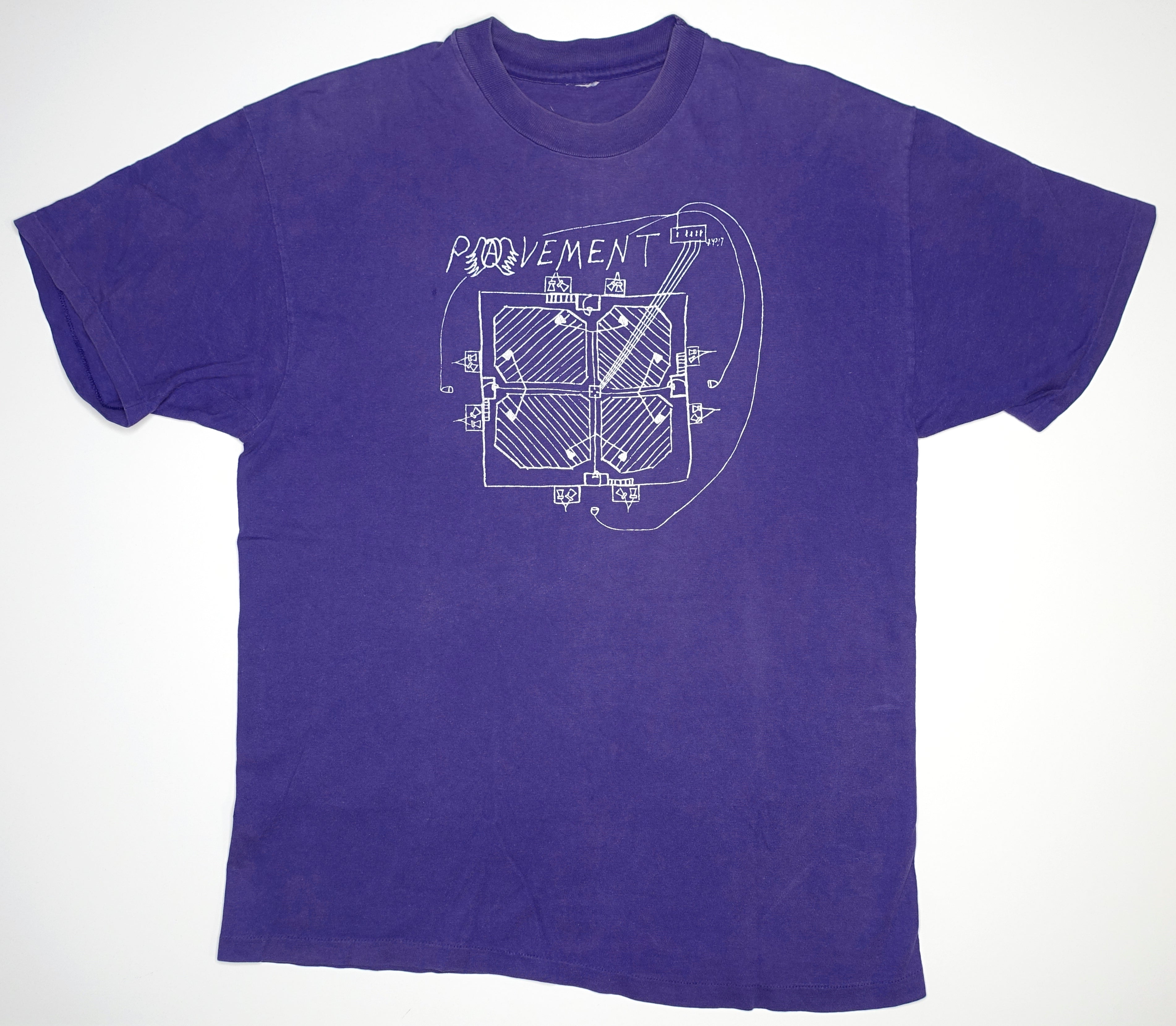 Pavement - Schematics 90's Tour Shirt Size XL / Large