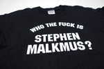 Stephen Malkmus - Who The Fuck Is Stephen Malkmus? 2001 Tour Shirt Size Large