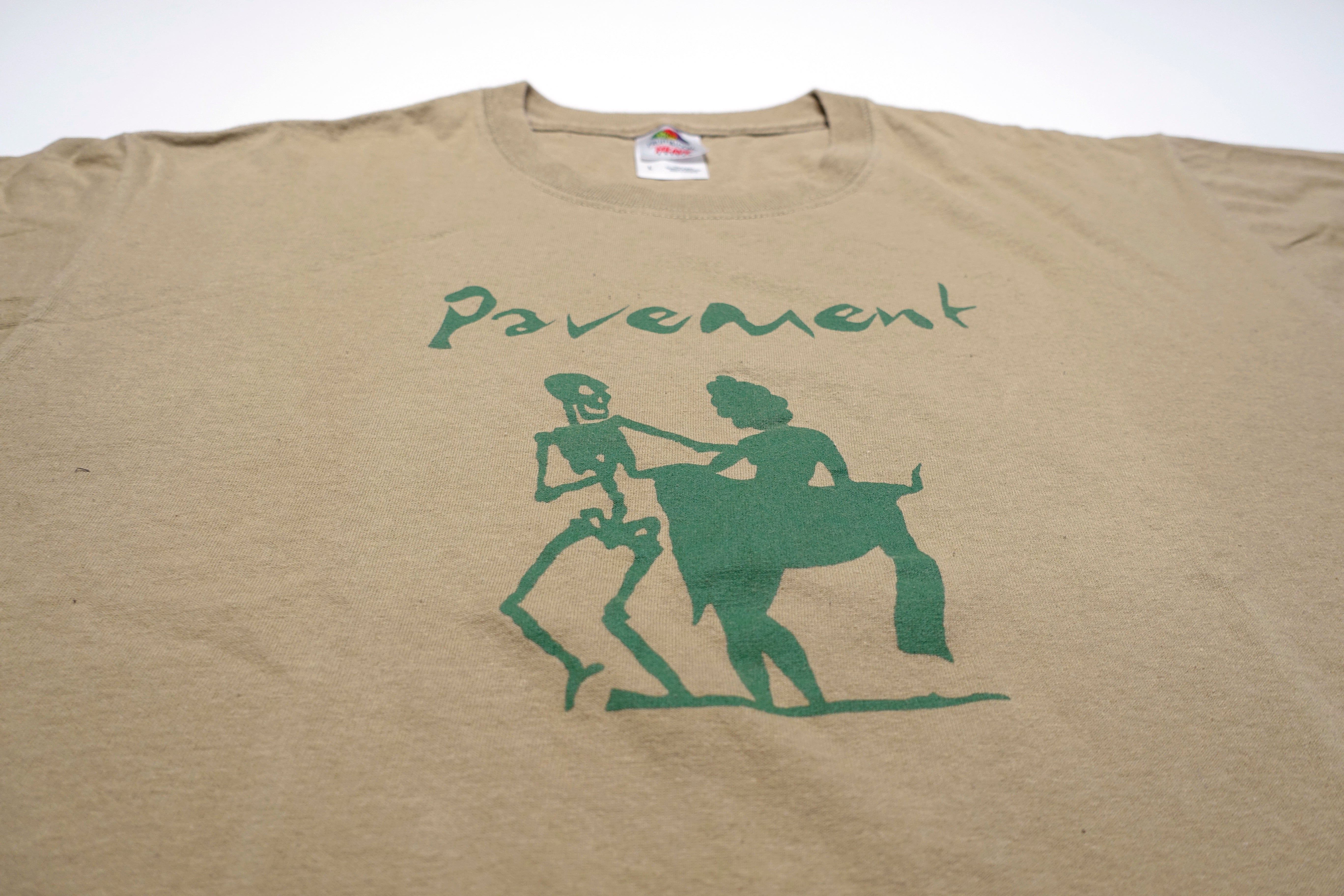 Pavement - Skeleton Dancer Tour Shirt Size Large
