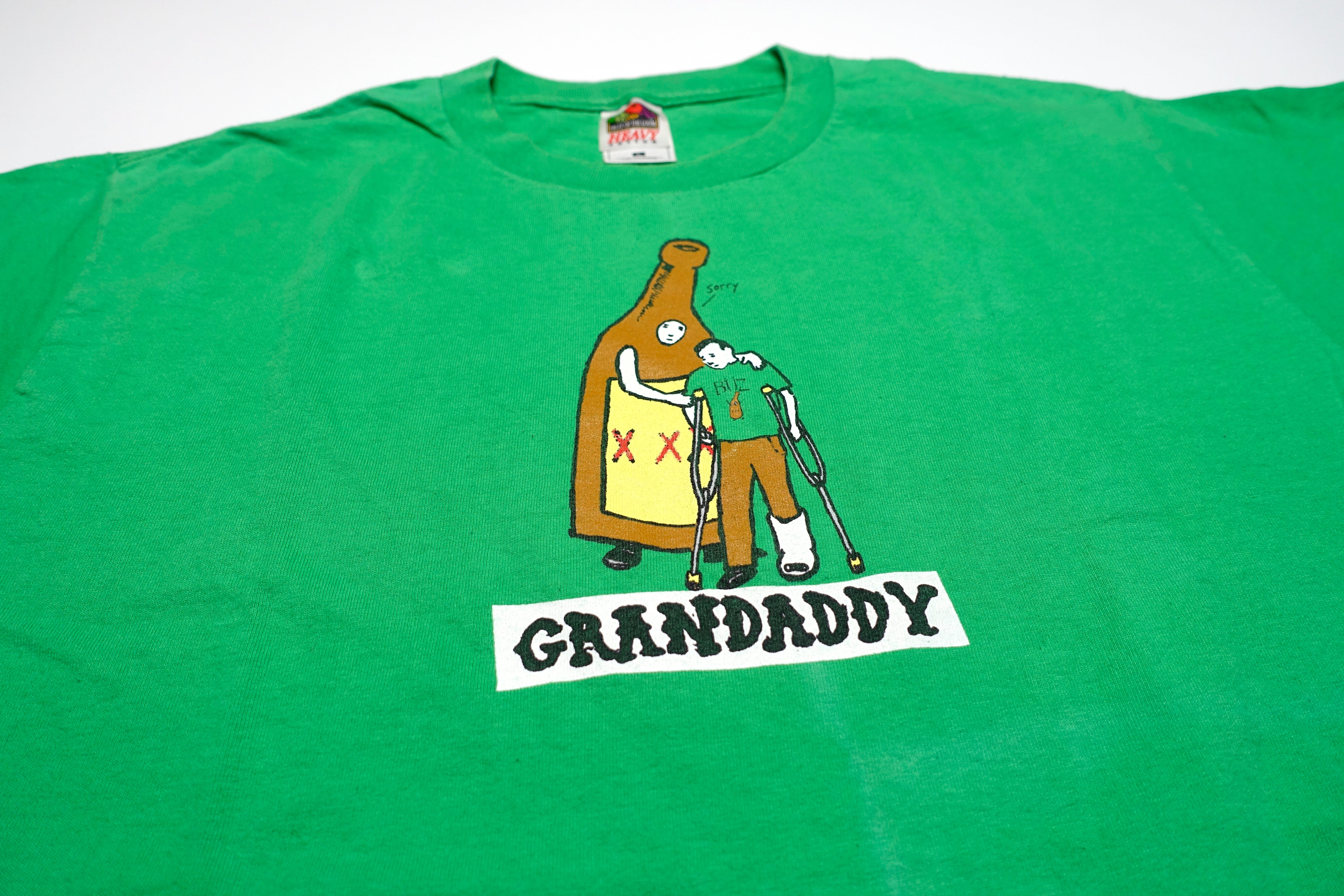 Grandaddy - Drinking Buddy Part II 90's Tour Shirt Size Large