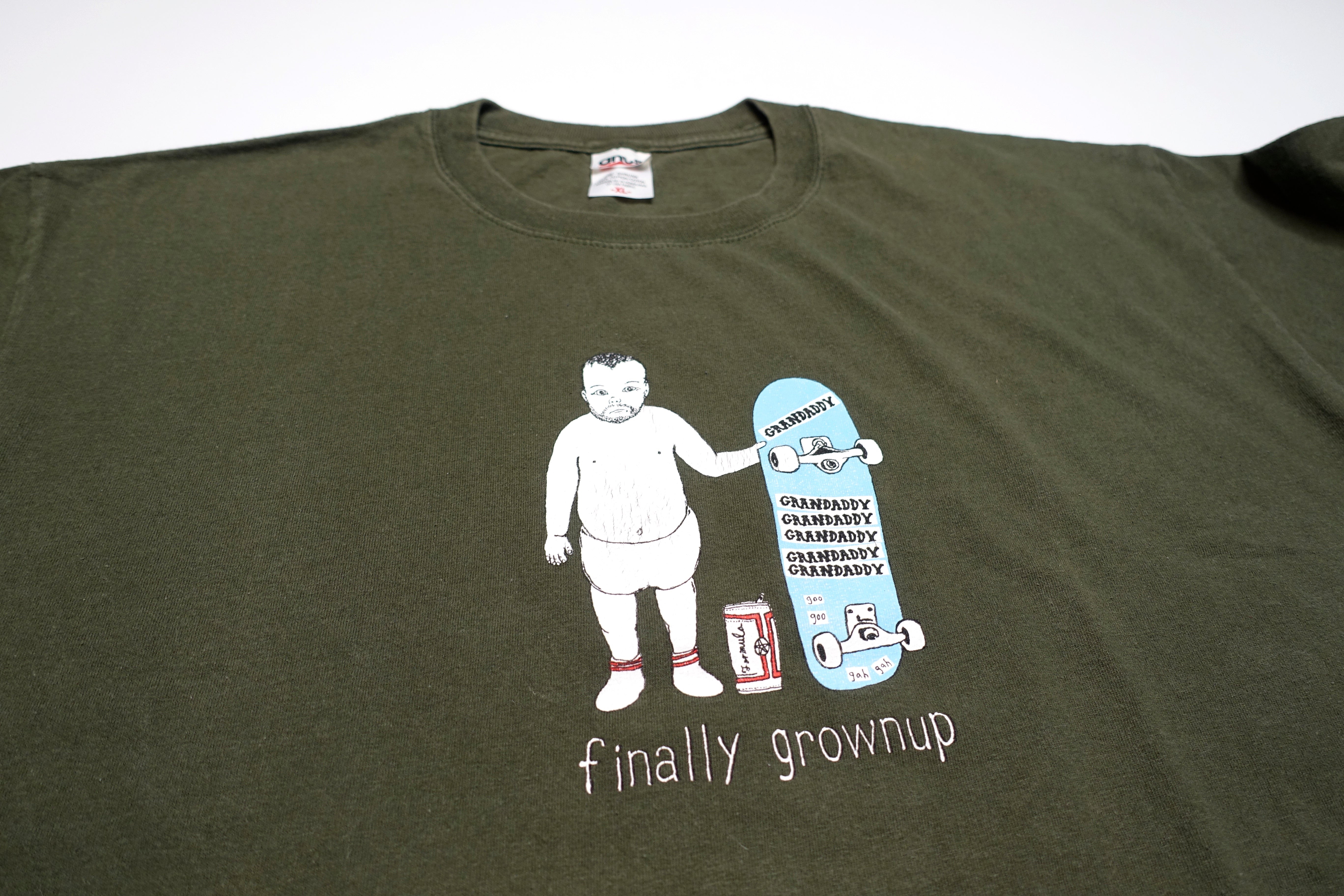 Grandaddy - Finally Grownup 90's Tour Shirt Size XL