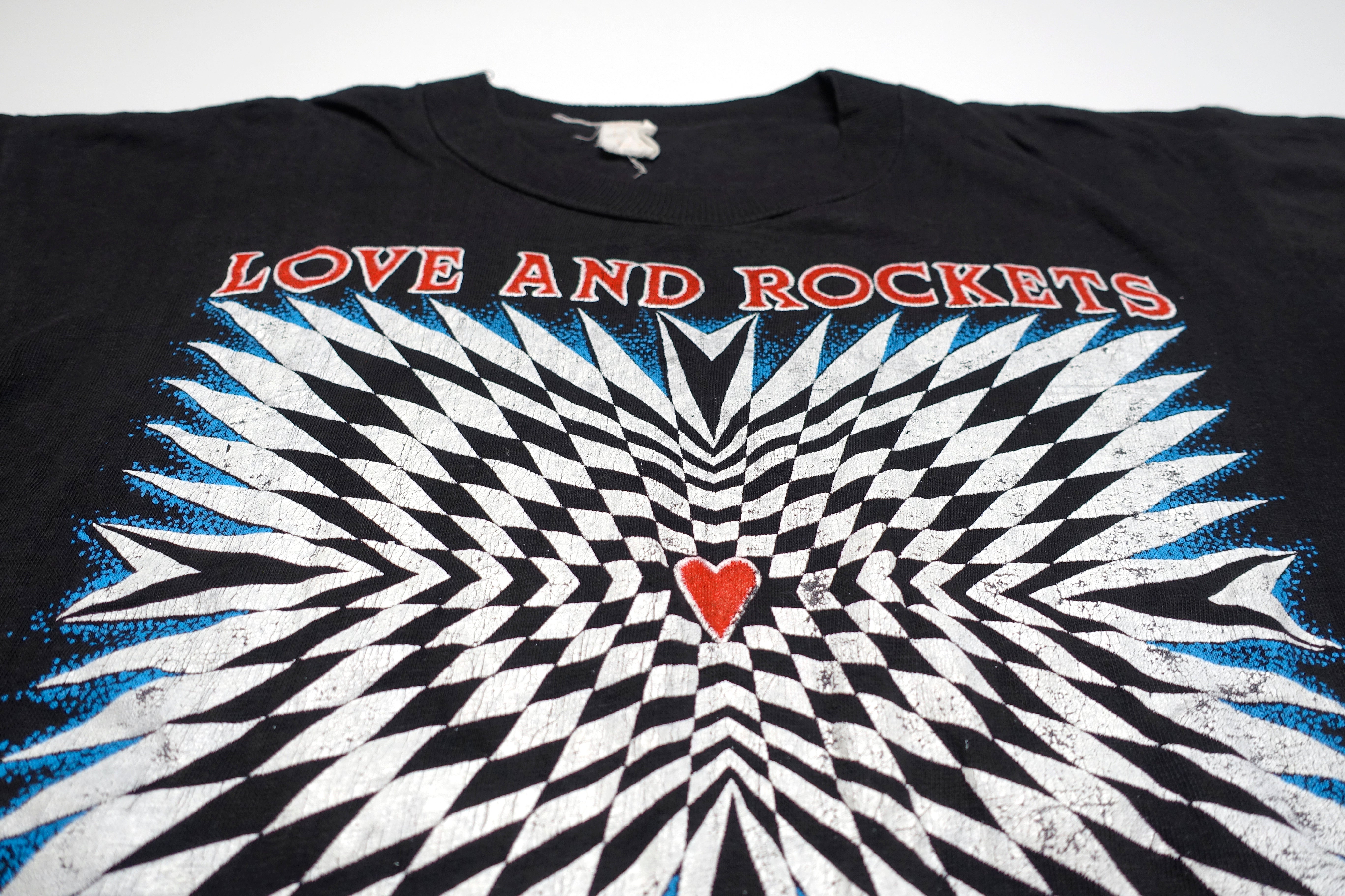 Love And Rockets ‎– 80's Bootleg Tour Shirt Size Large / Medium