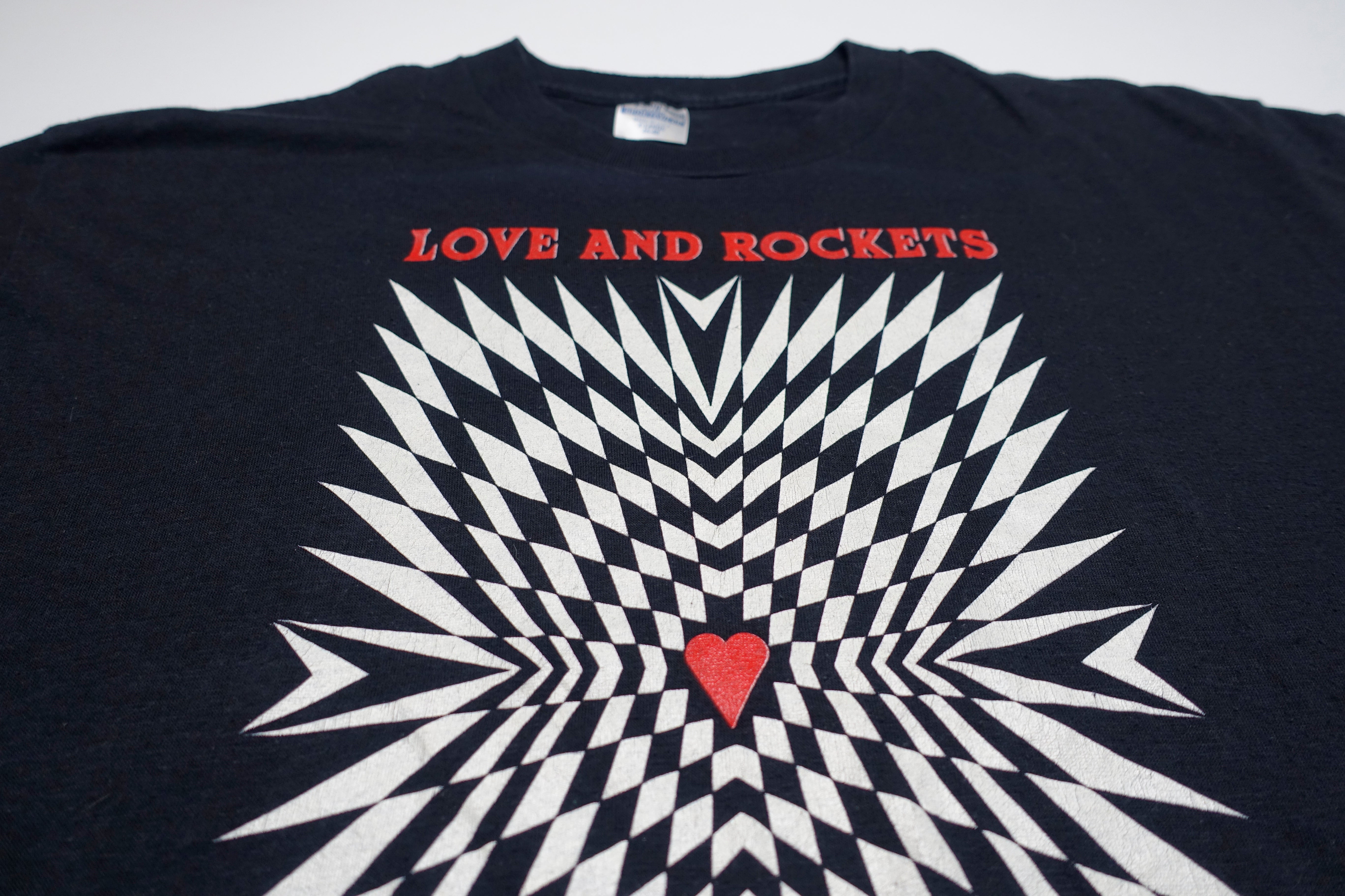 Love And Rockets ‎– Love And Rockets 1989 Tour Shirt Size XL / Large