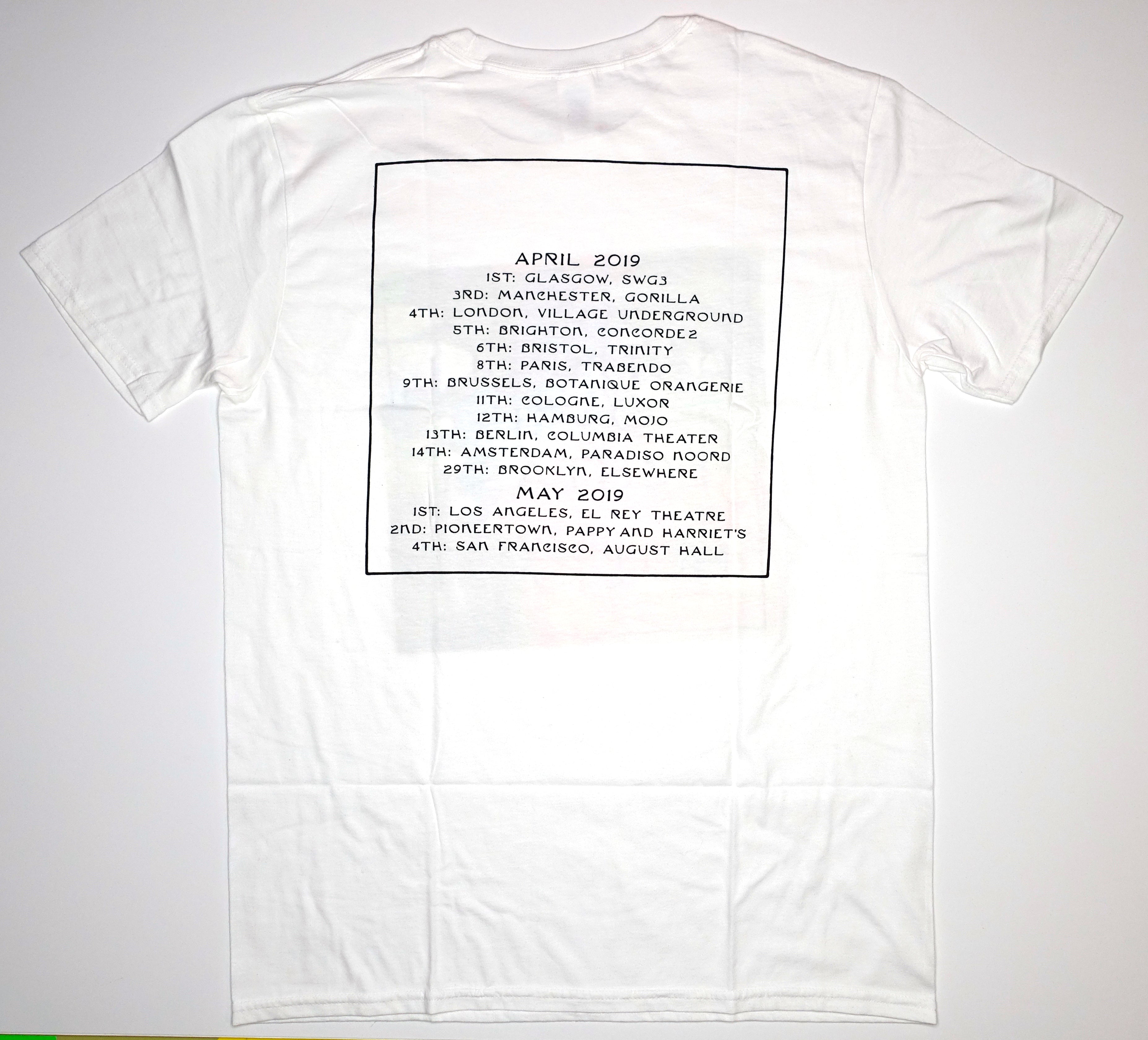 Hot Chip - A Bathfull Of Ecstasy 2019 World Tour Shirt (White) Size Large