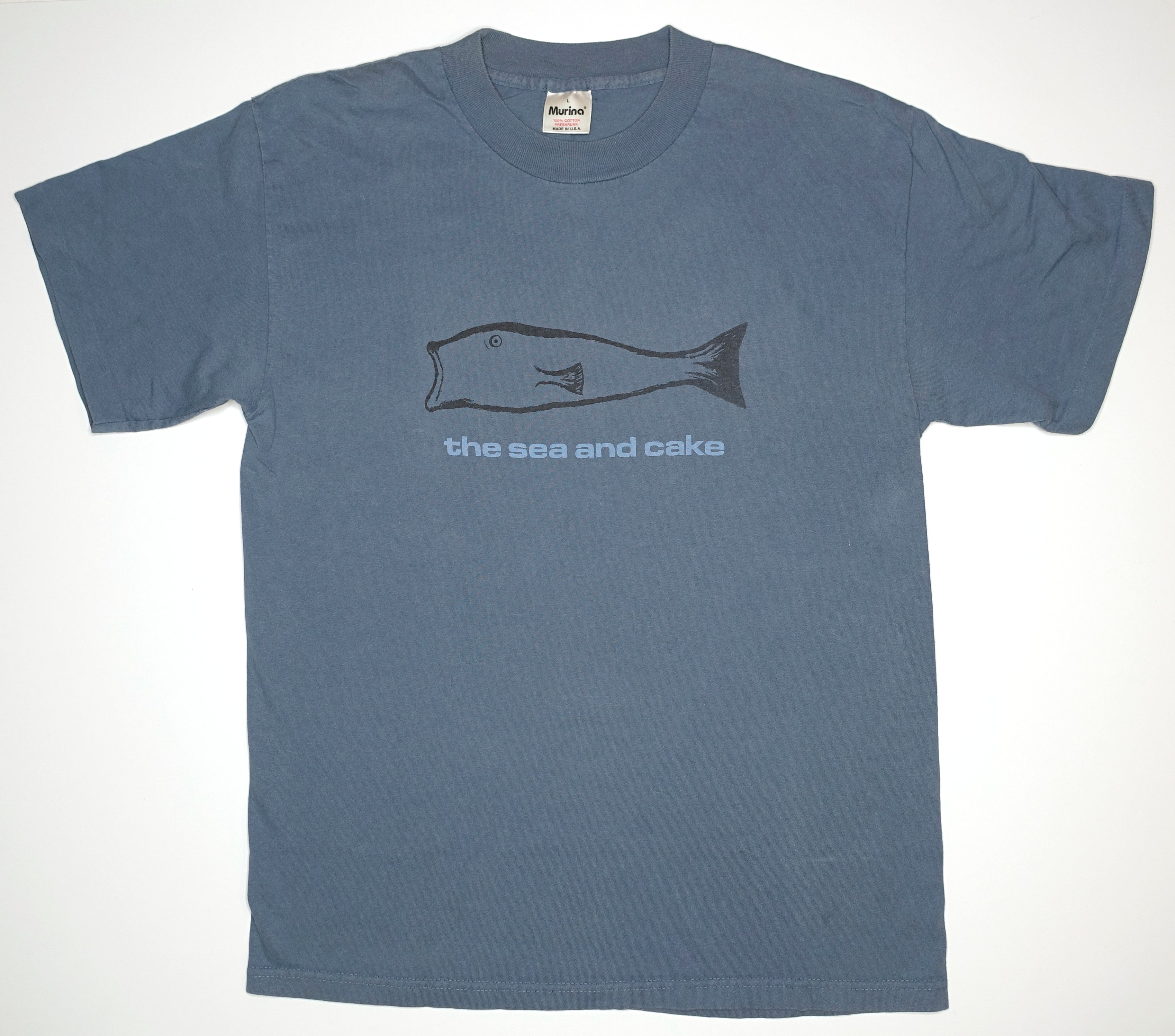 the Sea And Cake‎ – Fish Drawing Tour Shirt Size Large