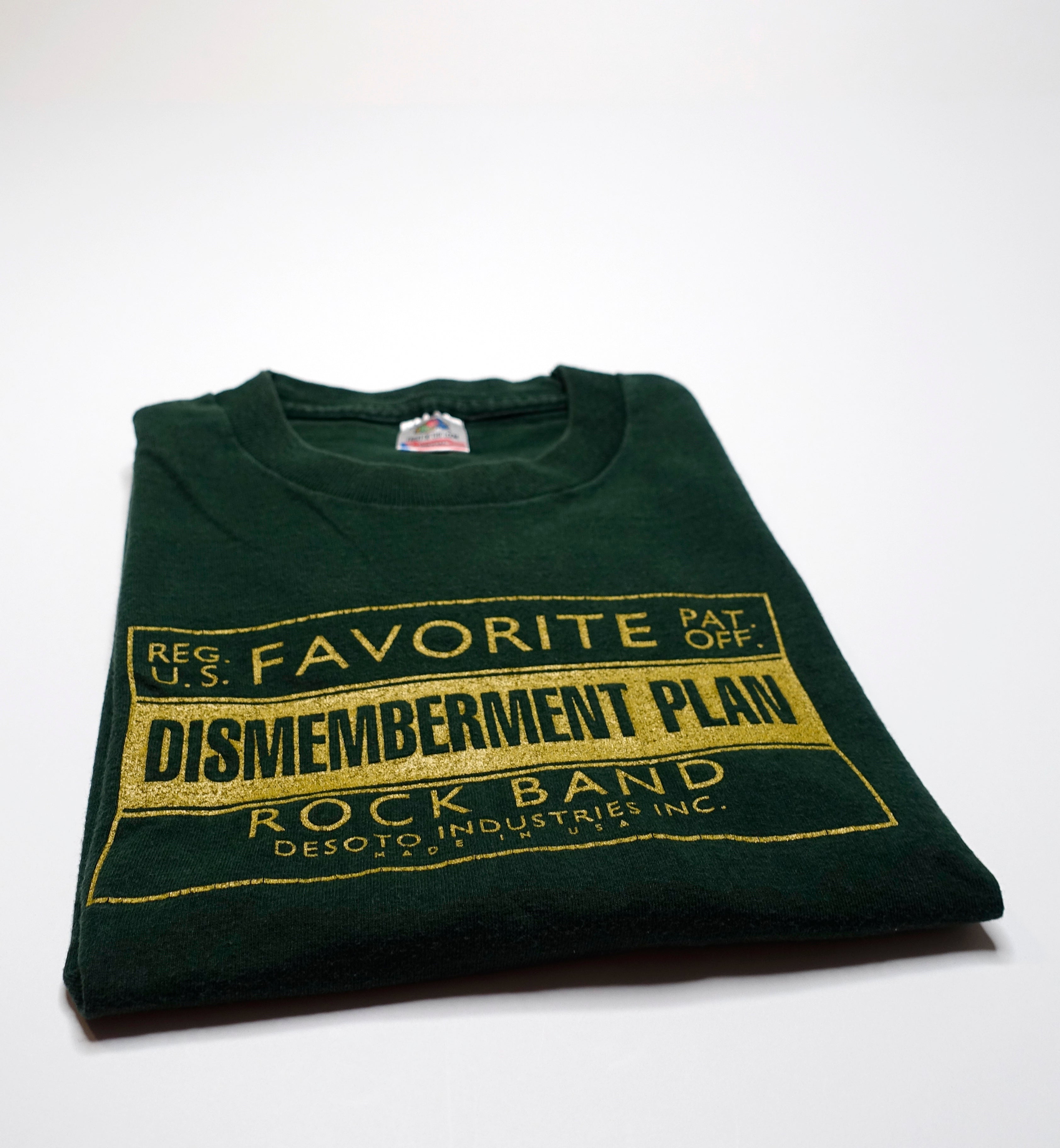 Dismemberment Plan - Favorite Rock Band 90's Shirt Size Large
