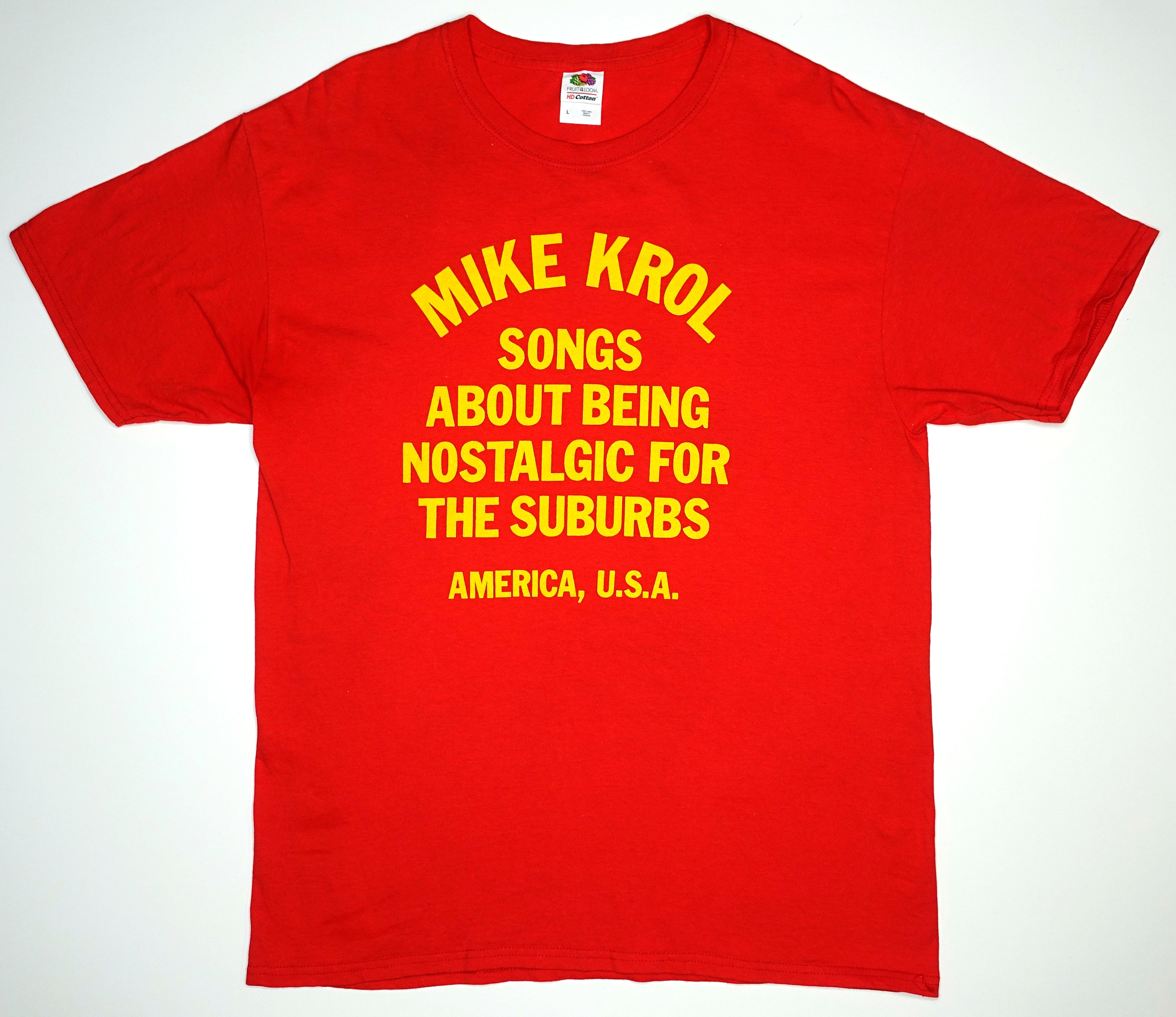 Mike Krol - Songs About Being Nostalgic 2019 Tour Shirt Size Large