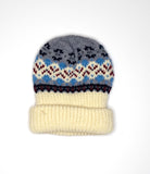 Chemical People - White & Grey Knit Beanie