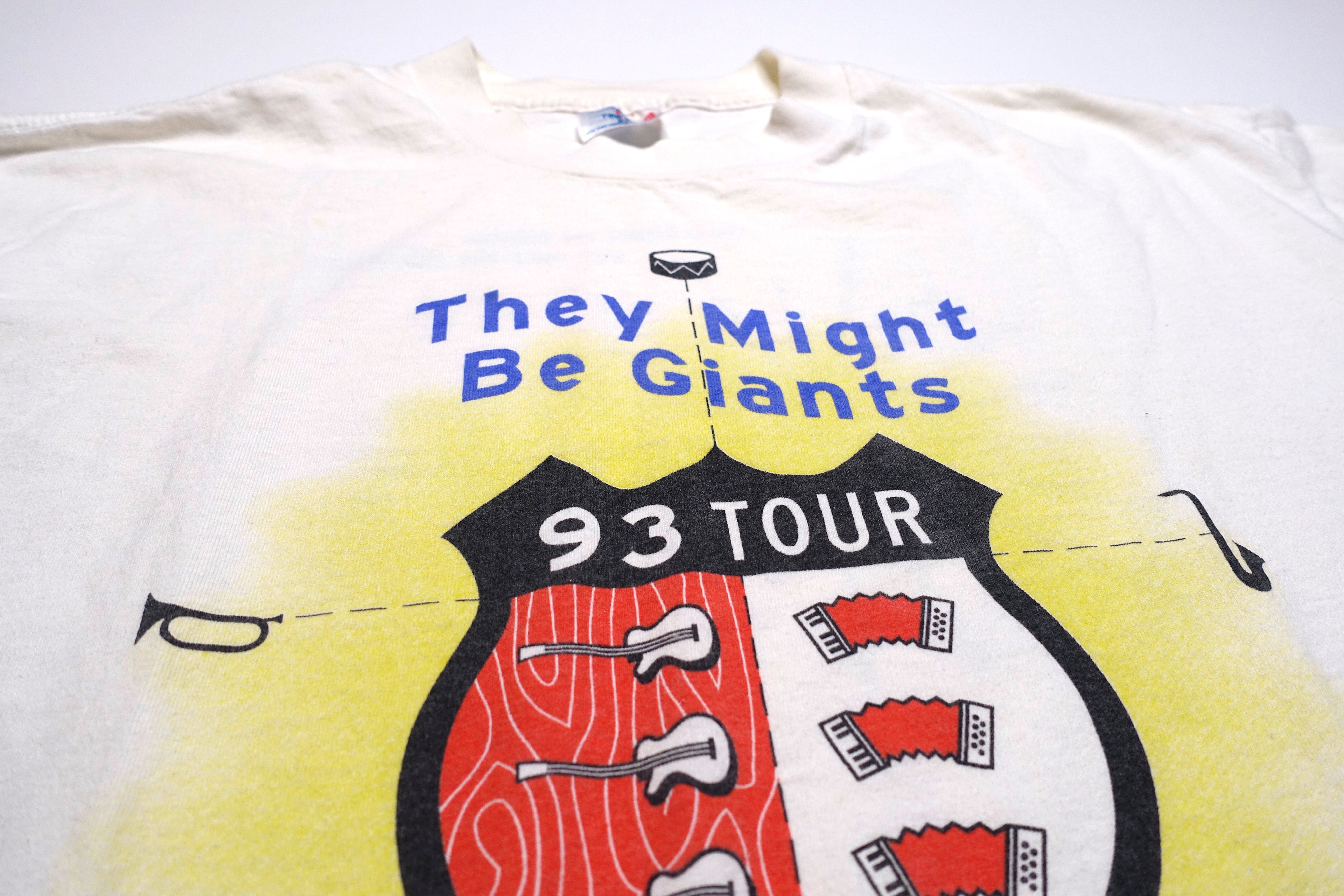 They Might Be Giants - Why Does The Sun Shine 1993 Tour Shirt Size XL