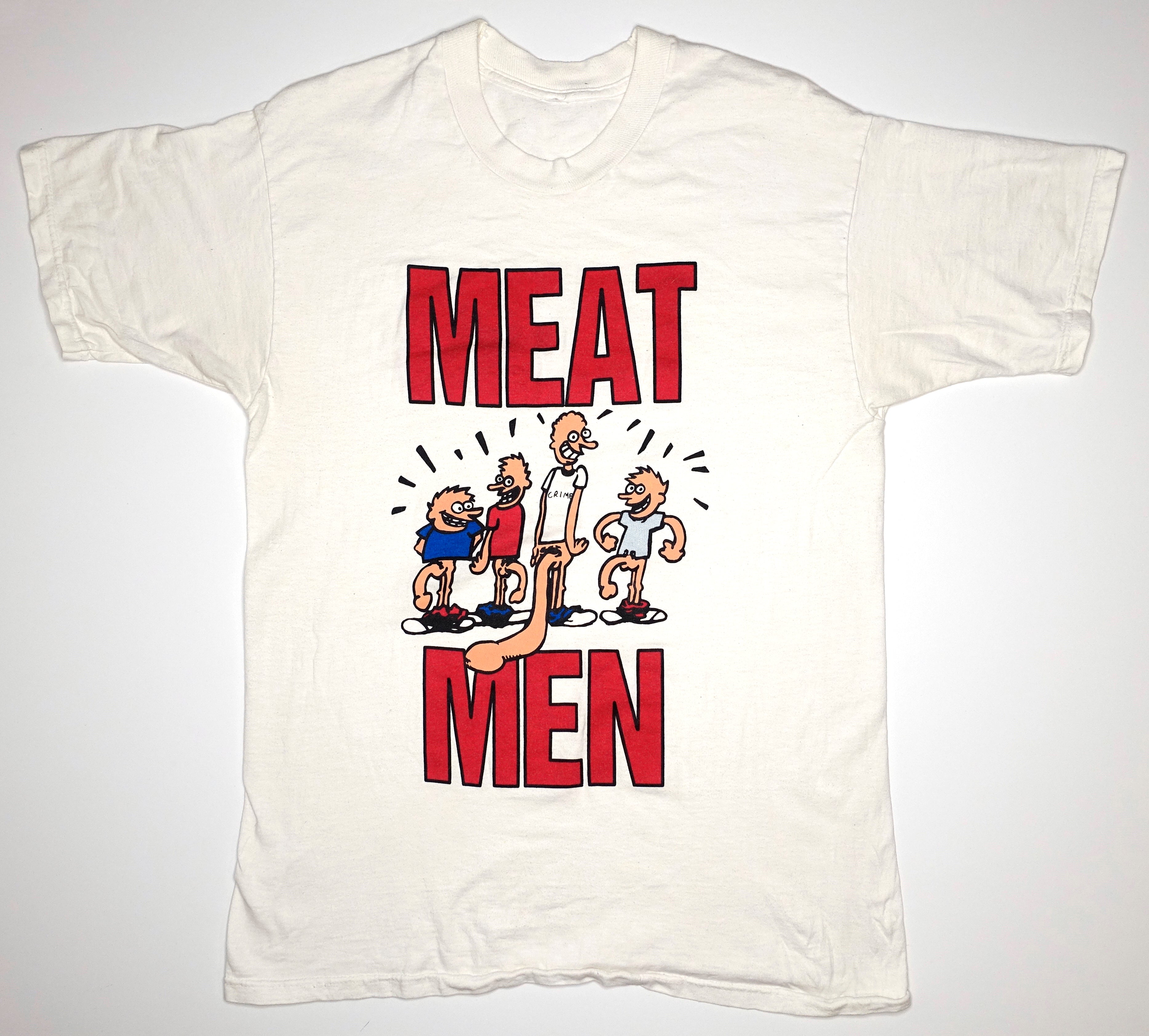 Meatmen - Stud Powercock 1991 Tour Shirt Size XL / Large