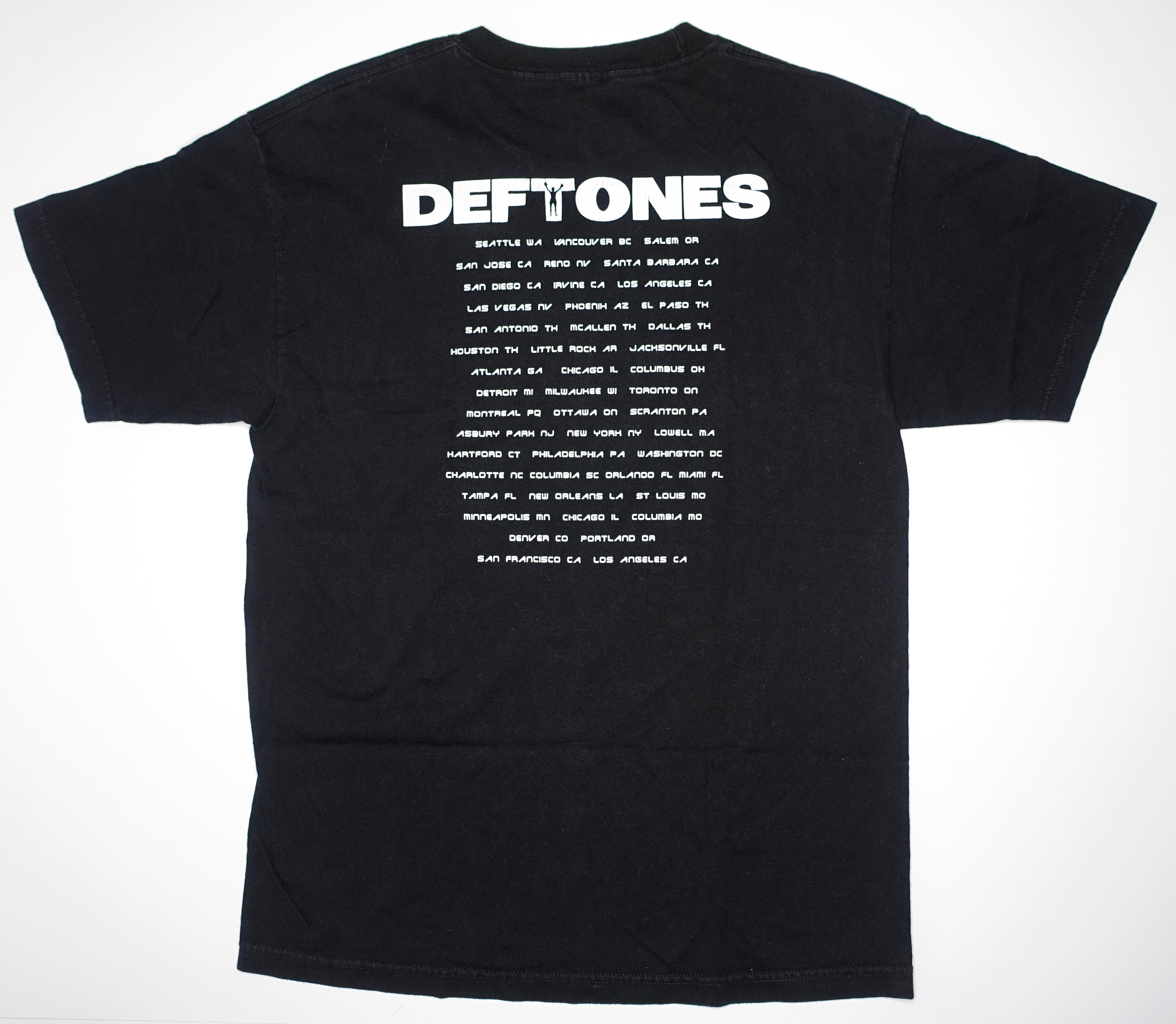 Deftones - White Pony 2000 US Tour Issue Shirt Size Large