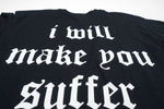 Nails - I Will Make You Suffer Tour Shirt Size Large