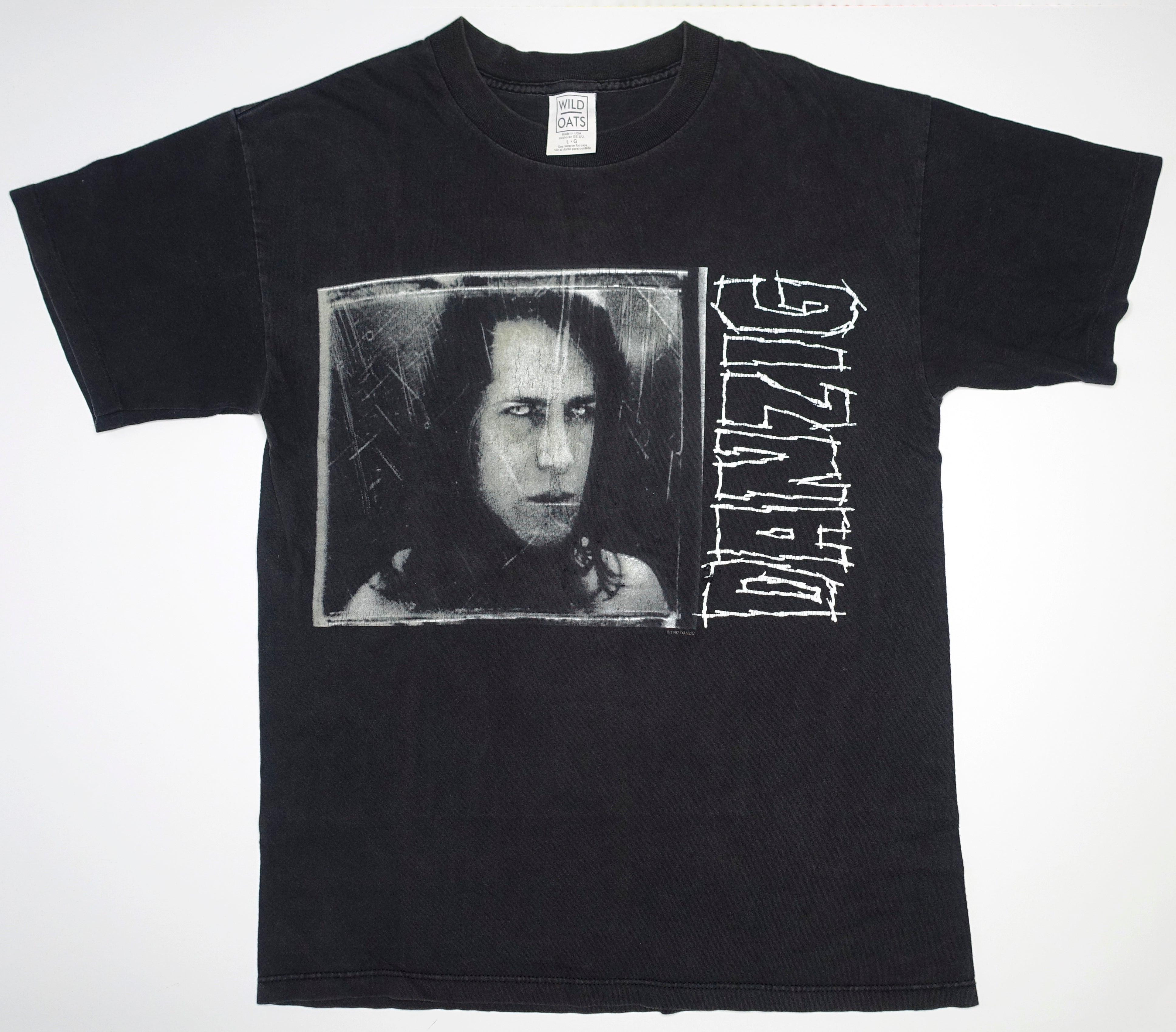 Danzig - Blackdevil North American 1997 US Tour Shirt Size Large