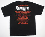Samhain - 30 Bloody Years 2014 Tour Shirt Size Large