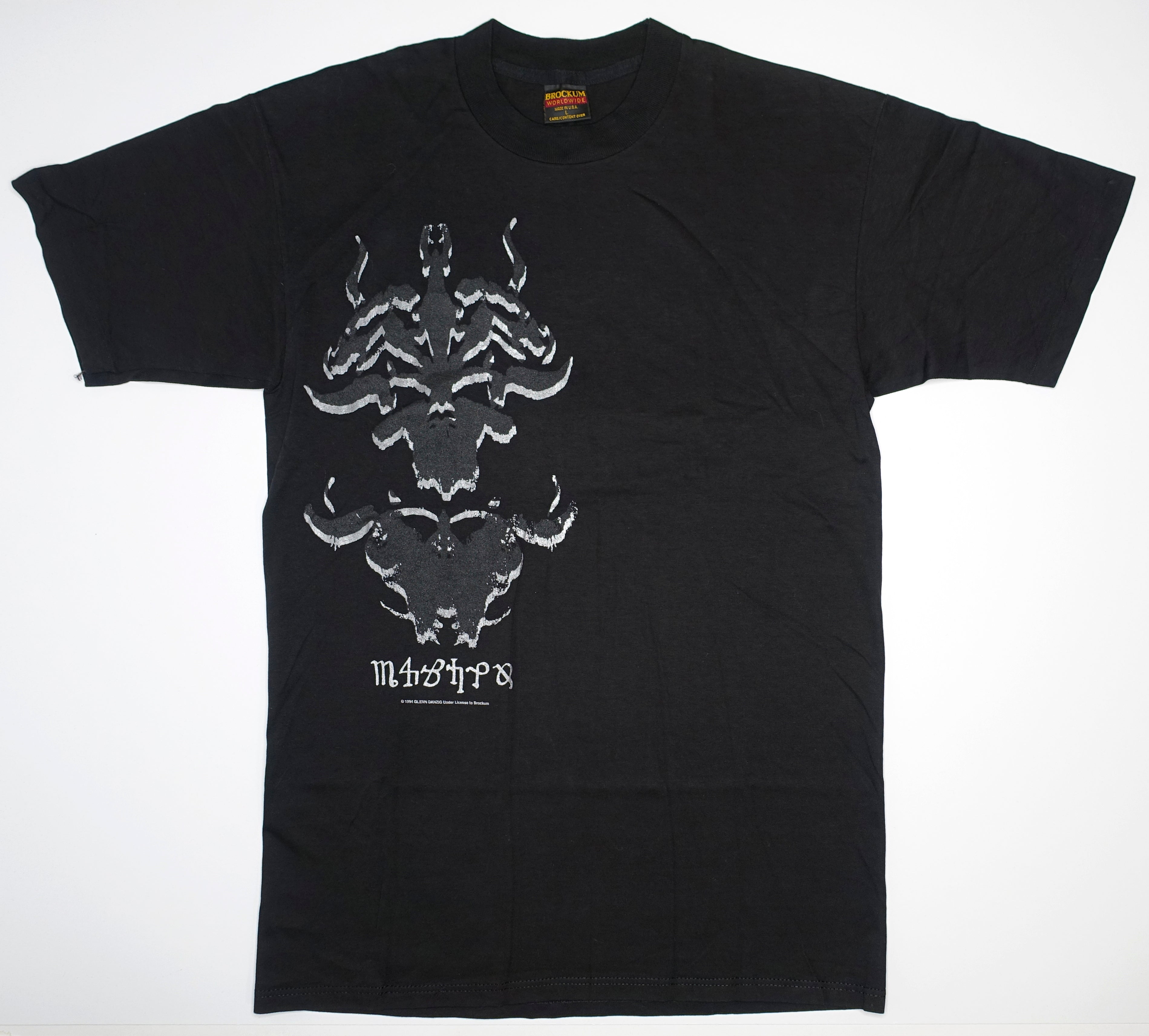 Danzig - 4P 1994 North American Tour Shirt Size Large / Medium (Blacker Version)