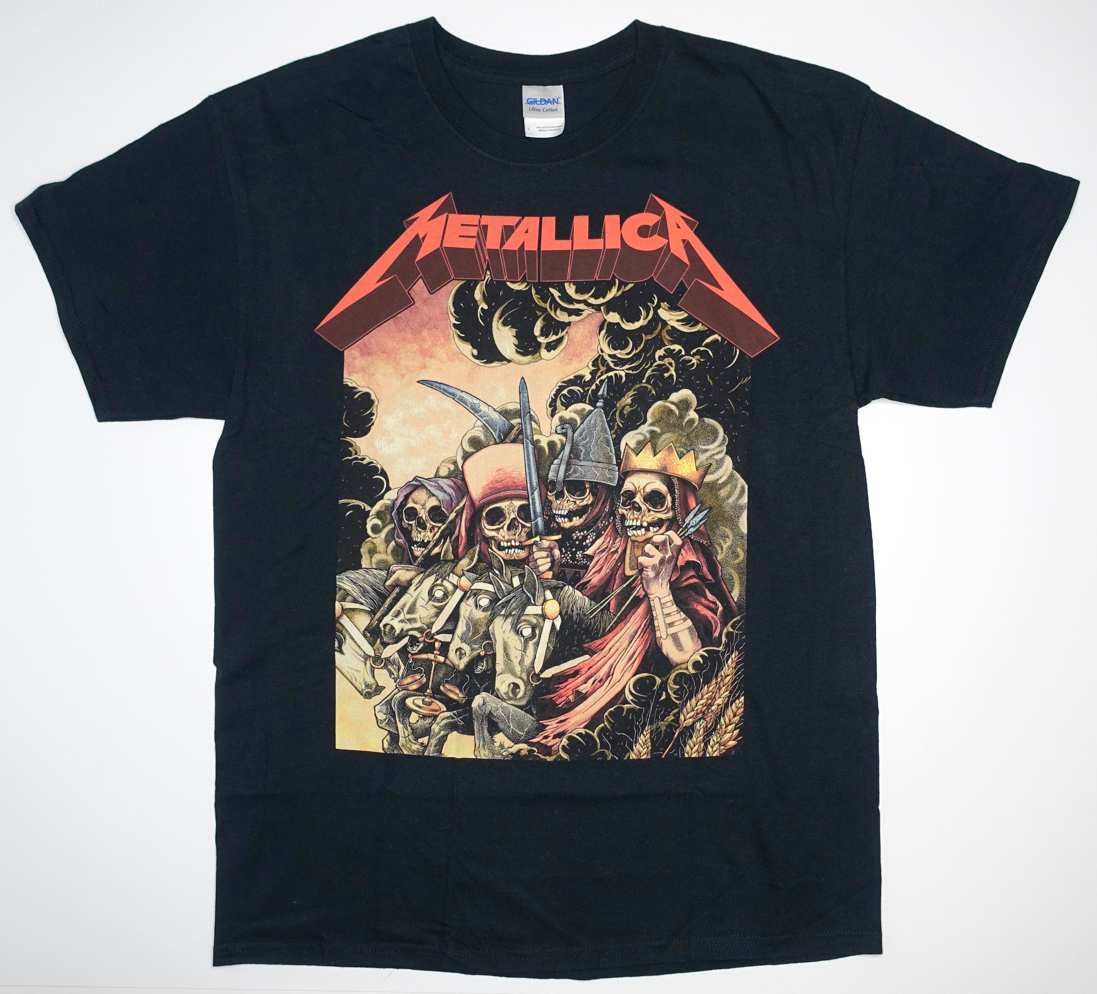 Metallica - Four Horsemen Tour Shirt Size Large (John Baizley Design)
