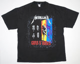 Guns N' Roses / Metallica -1992 US Tour Shirt w/ Faith No More Size XL