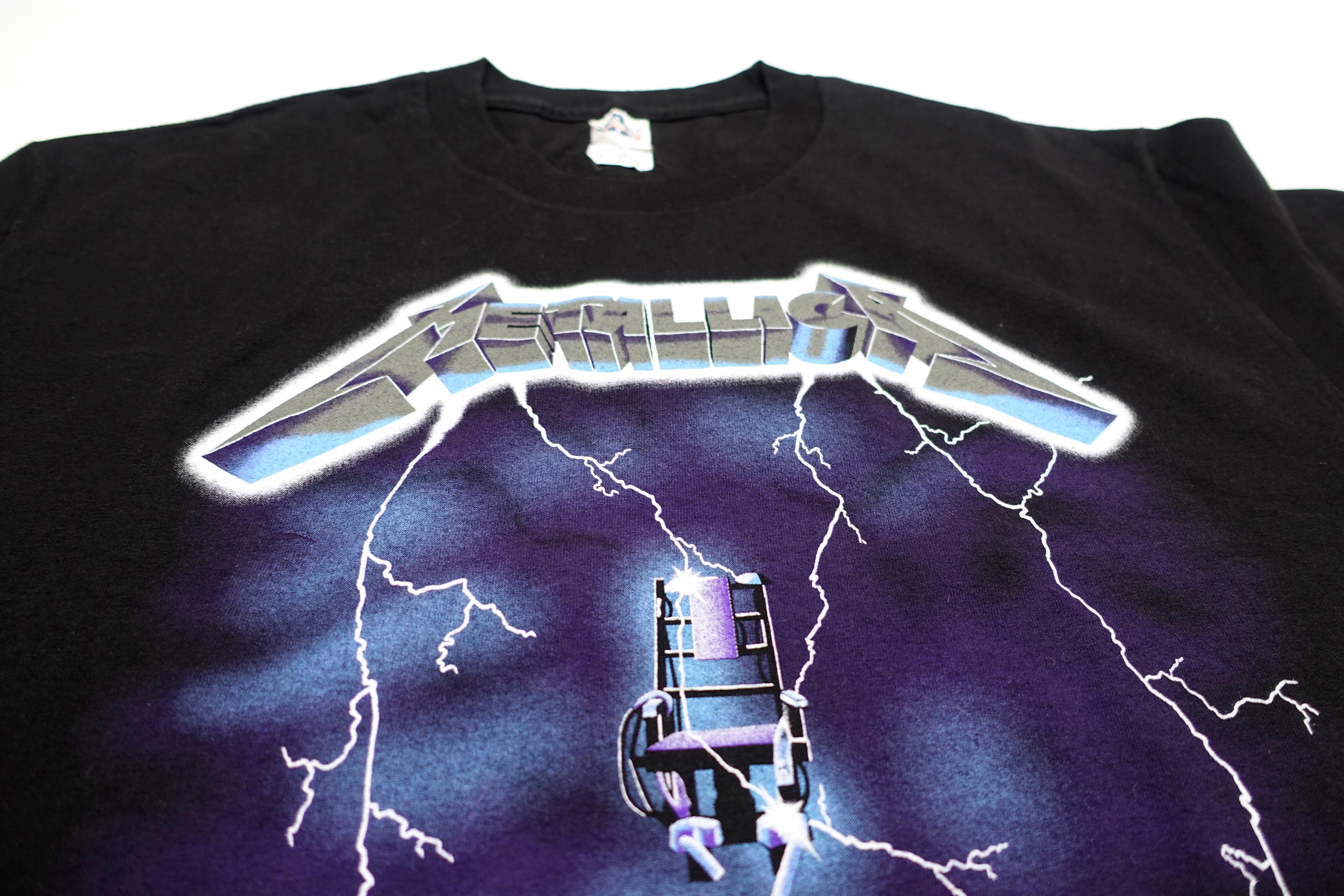 Metallica - Ride The Lightning 2007 Issue Tour Shirt Size Large