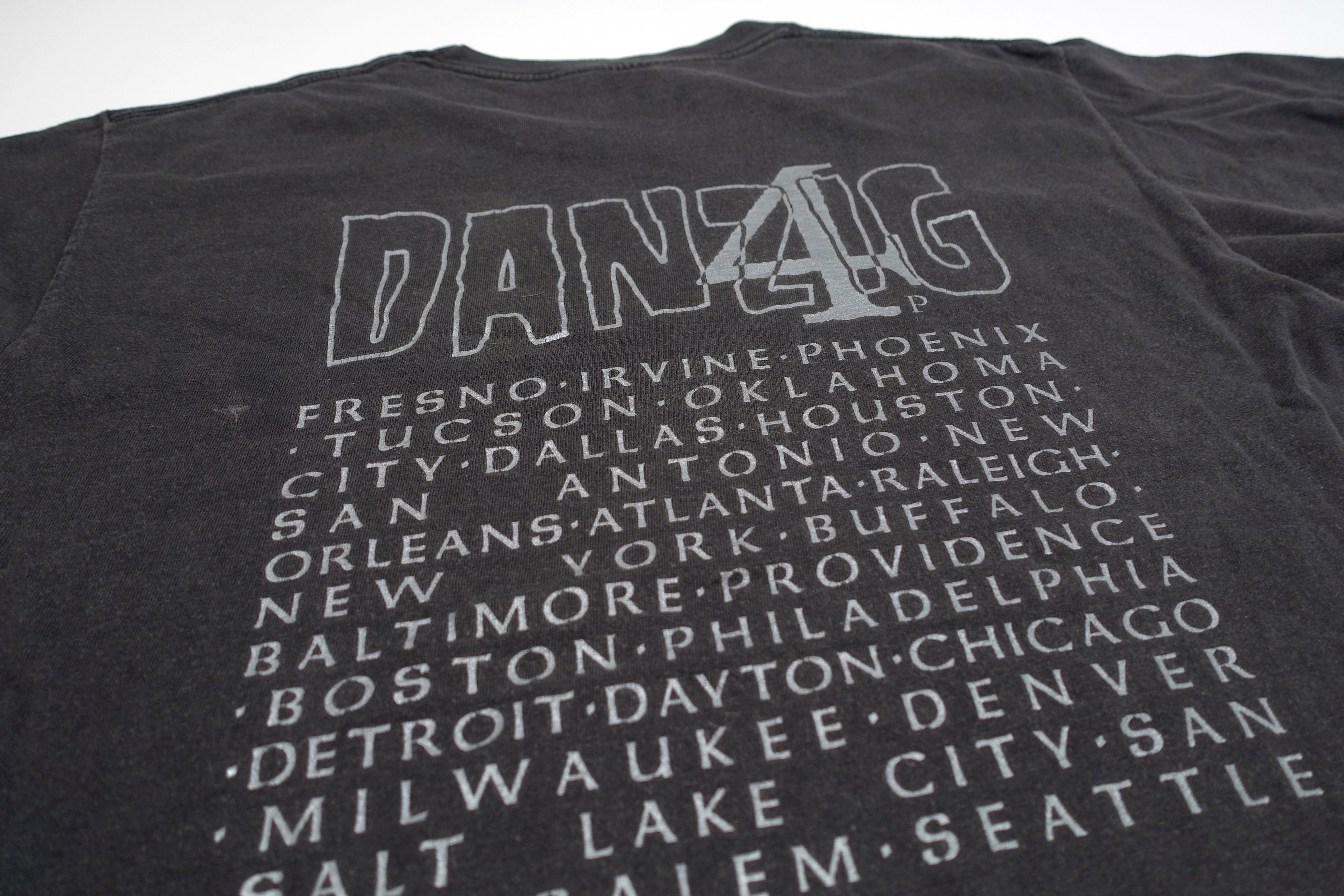Danzig - 4P 1994 North American Tour Shirt Size Large (Faded Version)