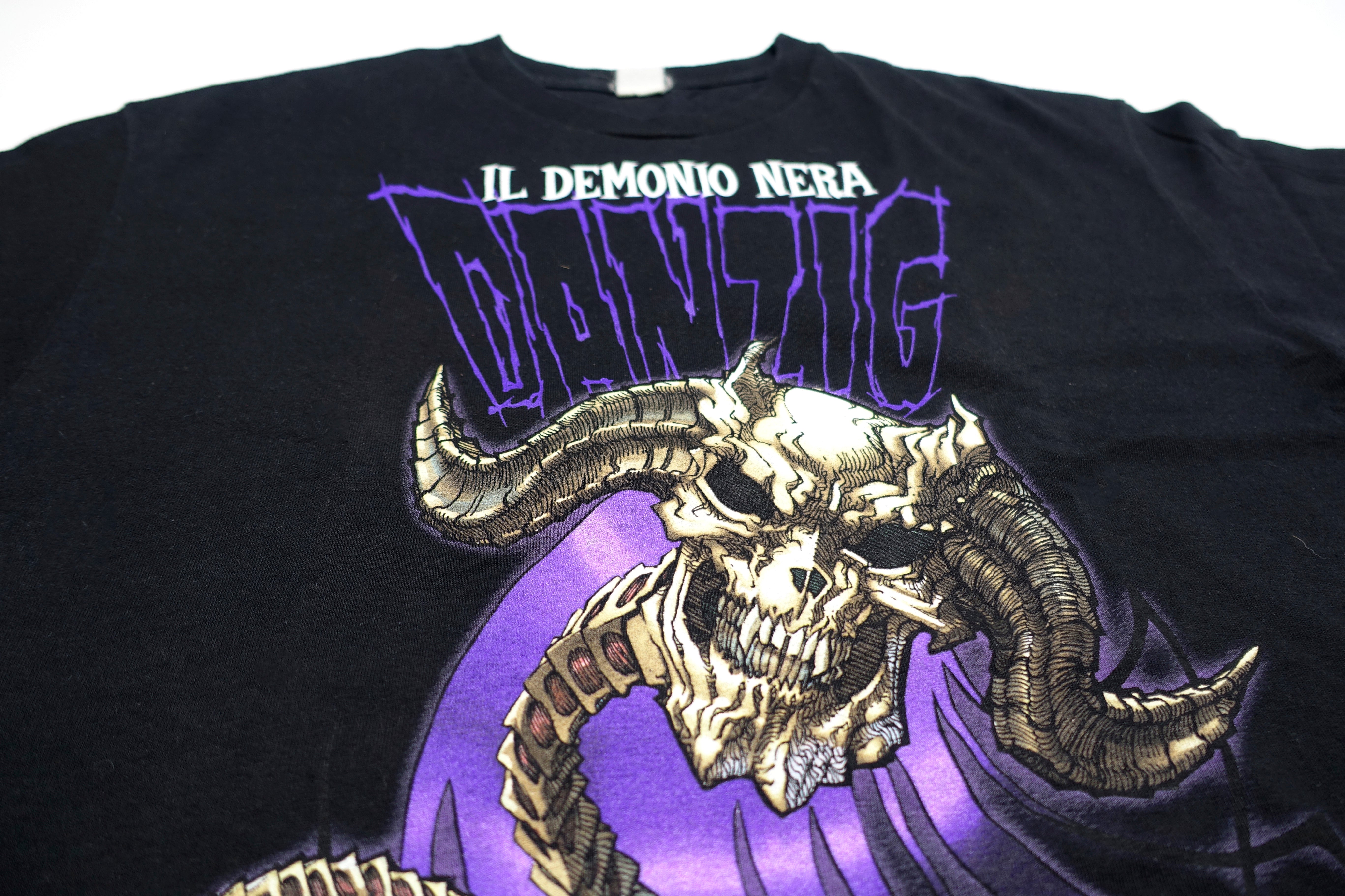 Danzig - Il Demonio Nera Blackest Of The Black 2005 Tour Shirt Size Large