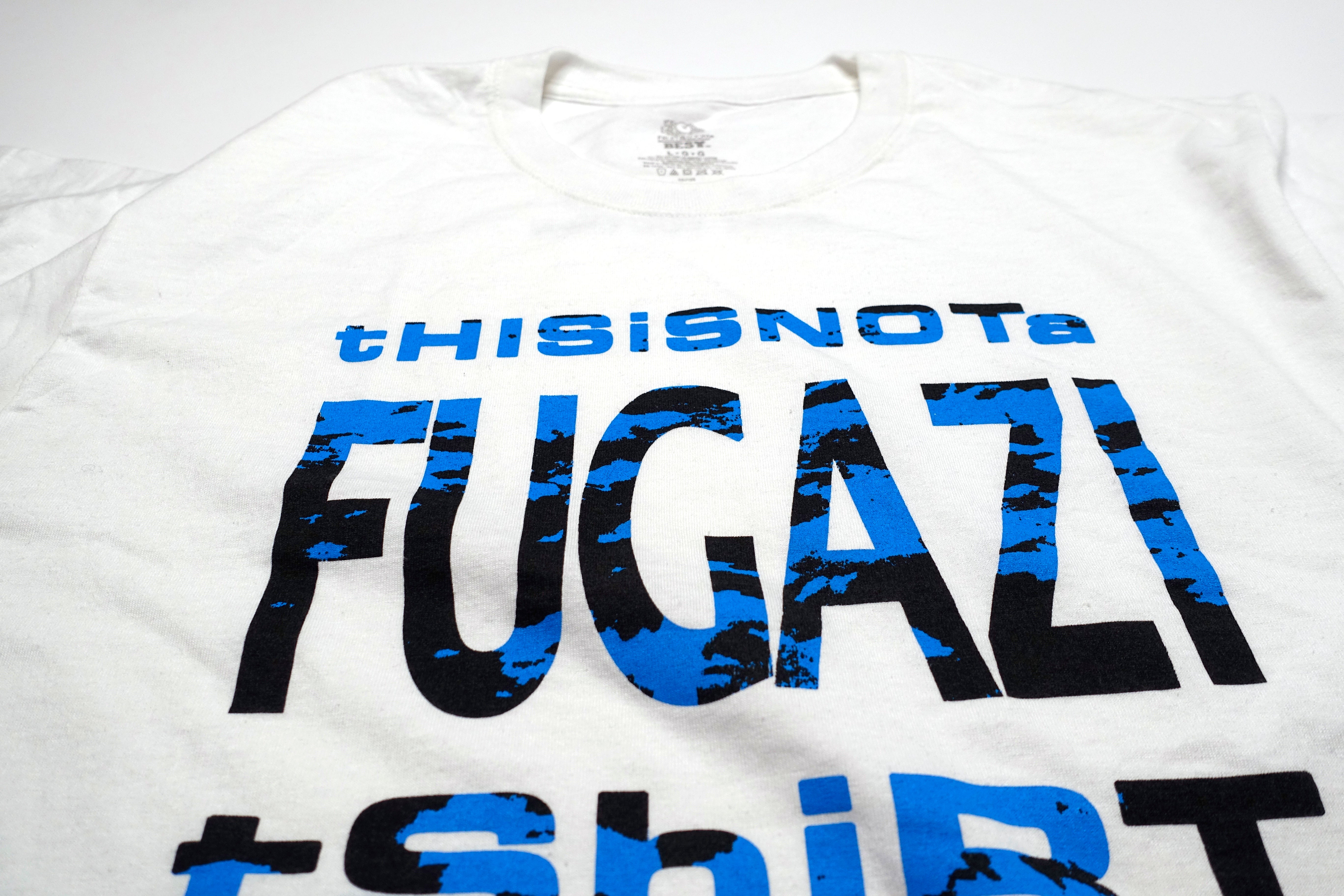 Fugazi - This Is Not A Fugazi Shirt Size Large (Bootleg by Me)