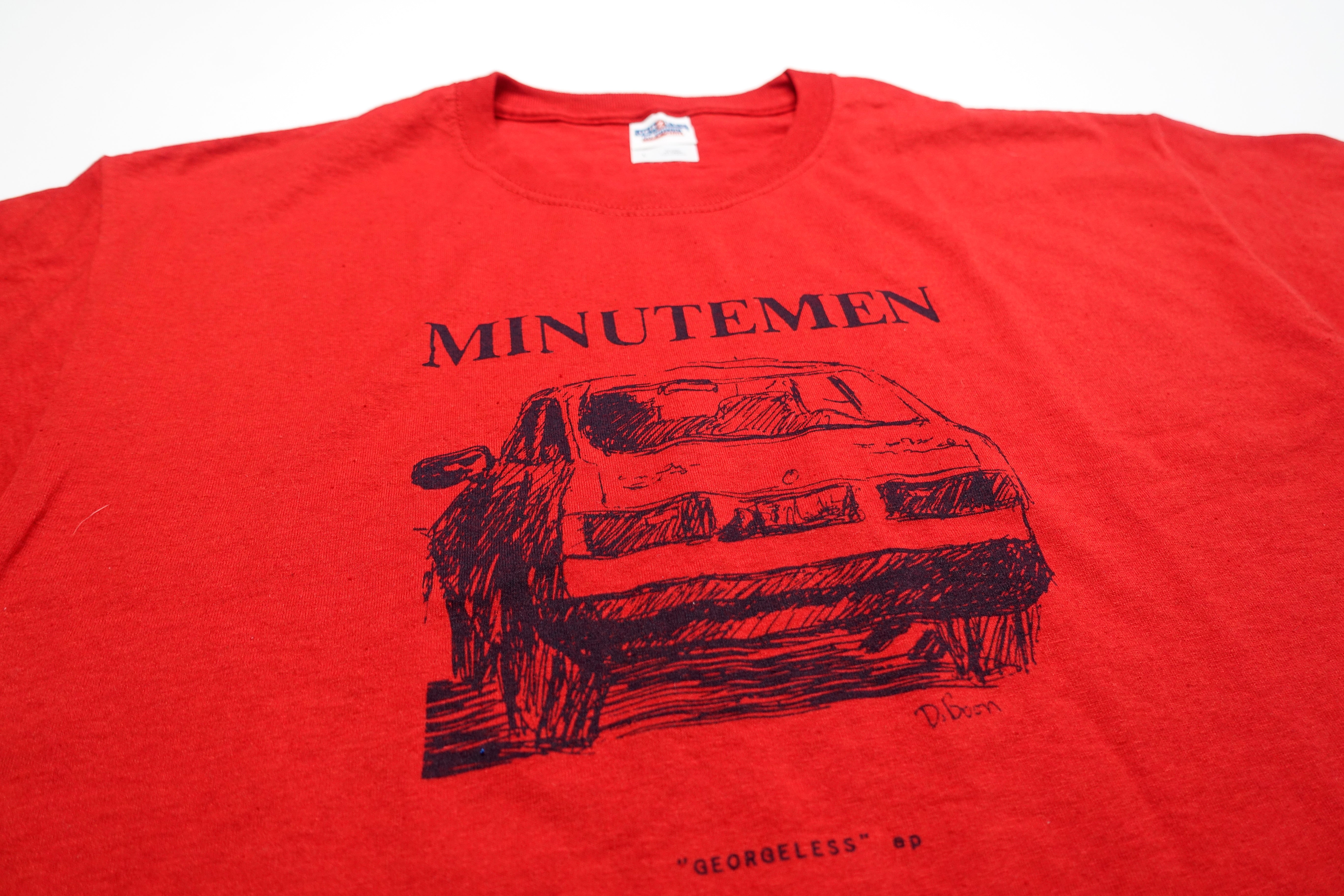 Minutemen - Georgeless EP (Bootleg) Shirt Size Large