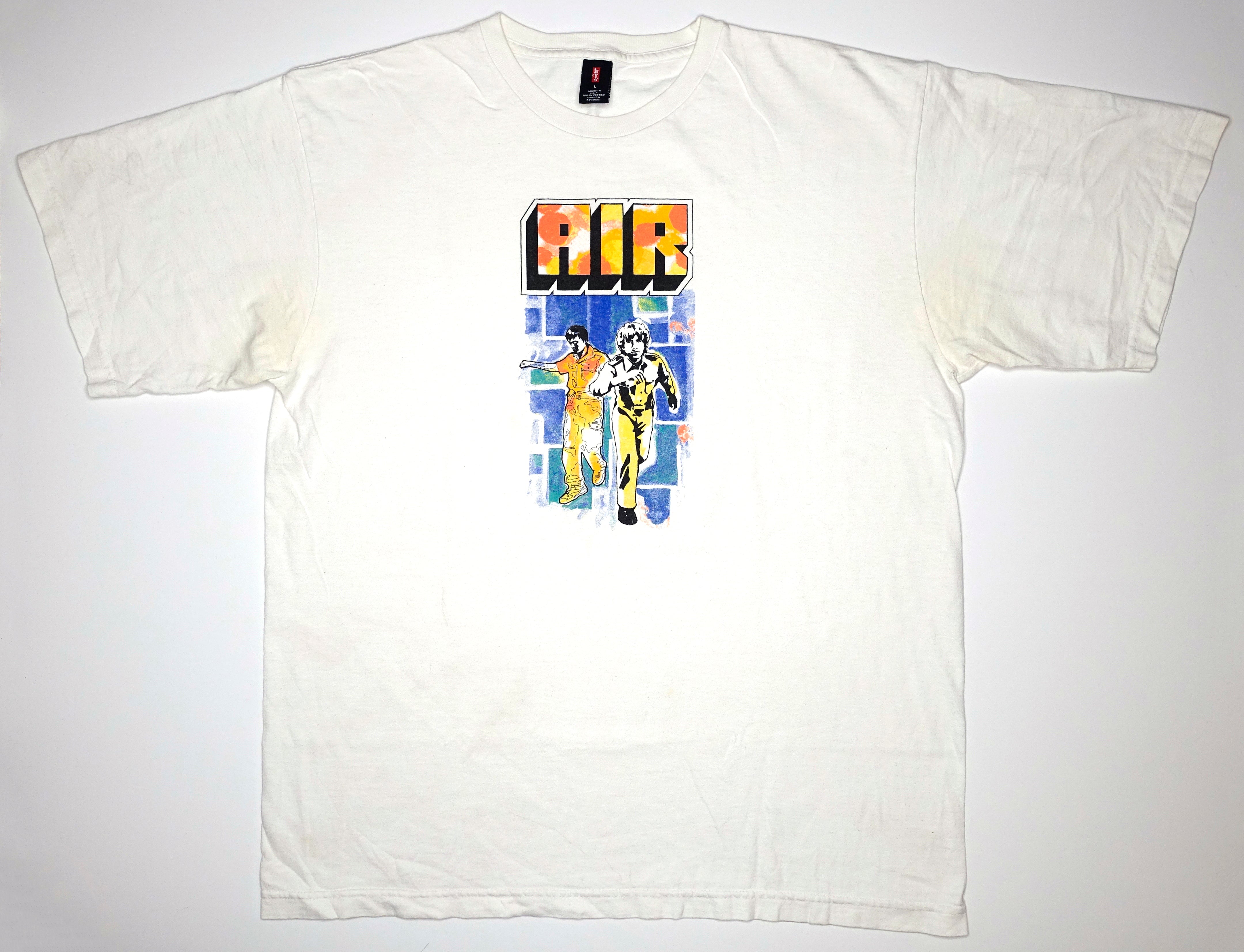 Air - Moon Safari / Mike Mills 2001 Tour Shirt Size Large