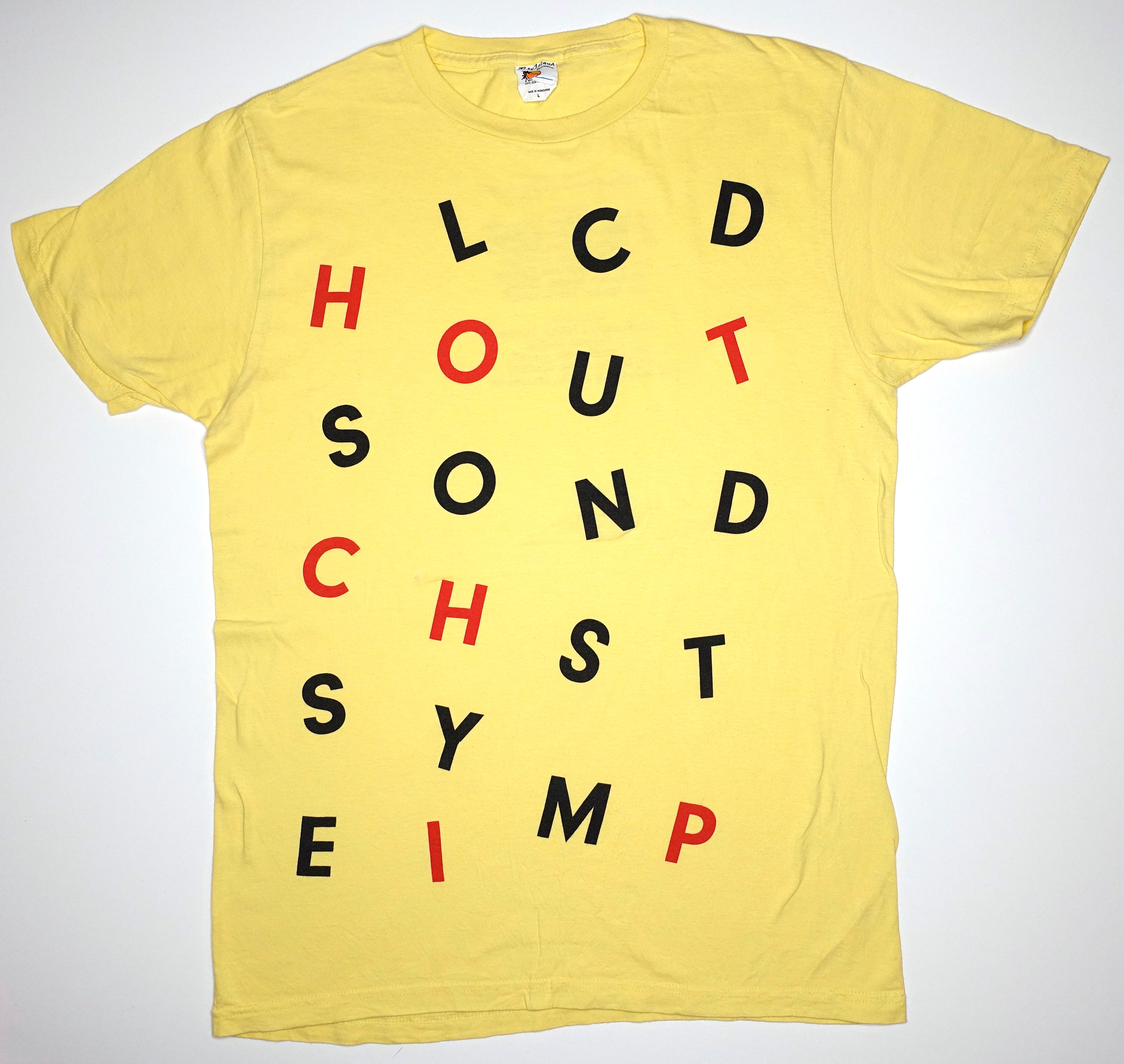 LCD Soundsystem / Hot Chip - 2010 Tour Shirt Size Large