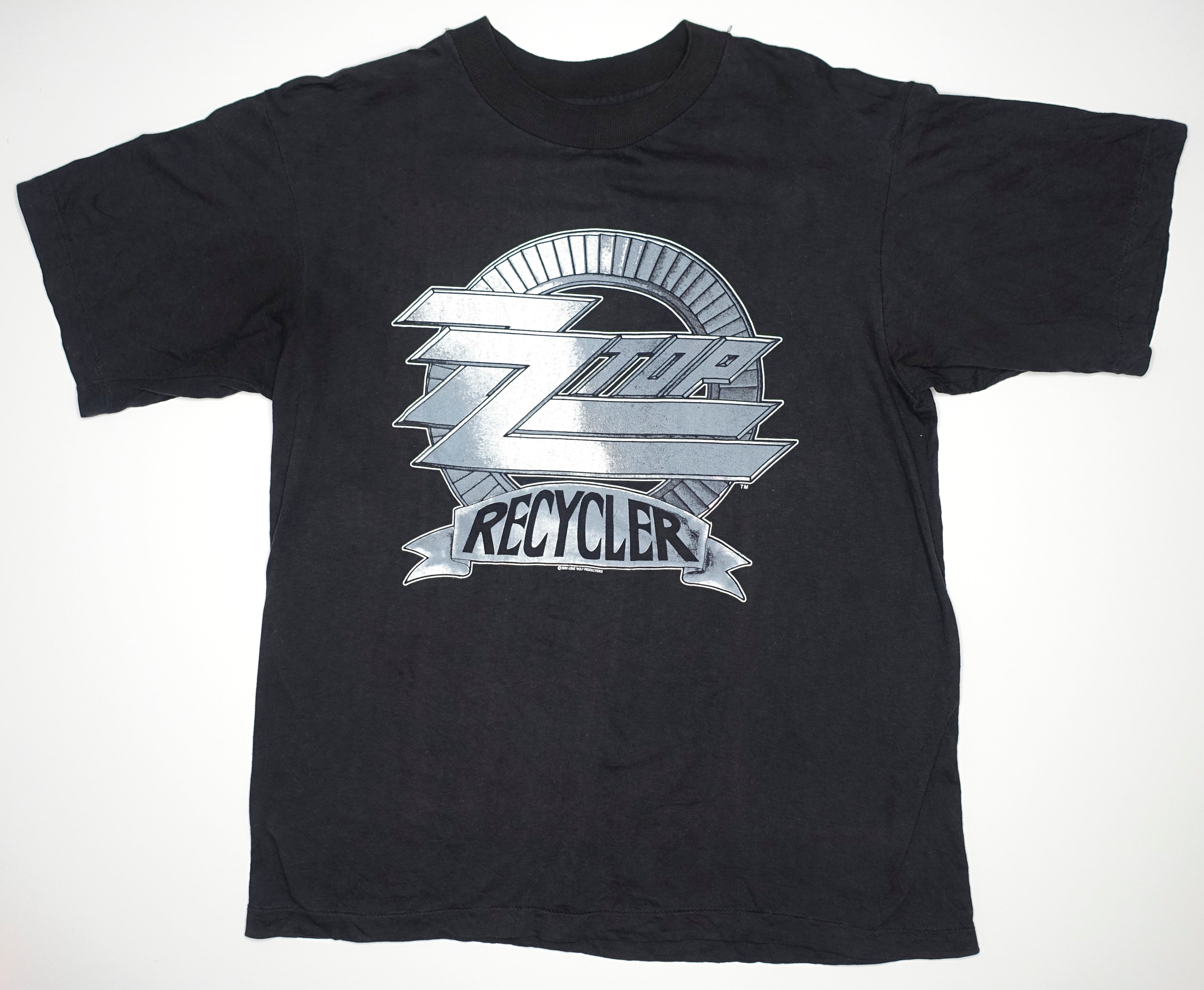 ZZ Top – Recycler 1990 North American Tour Shirt Size Large