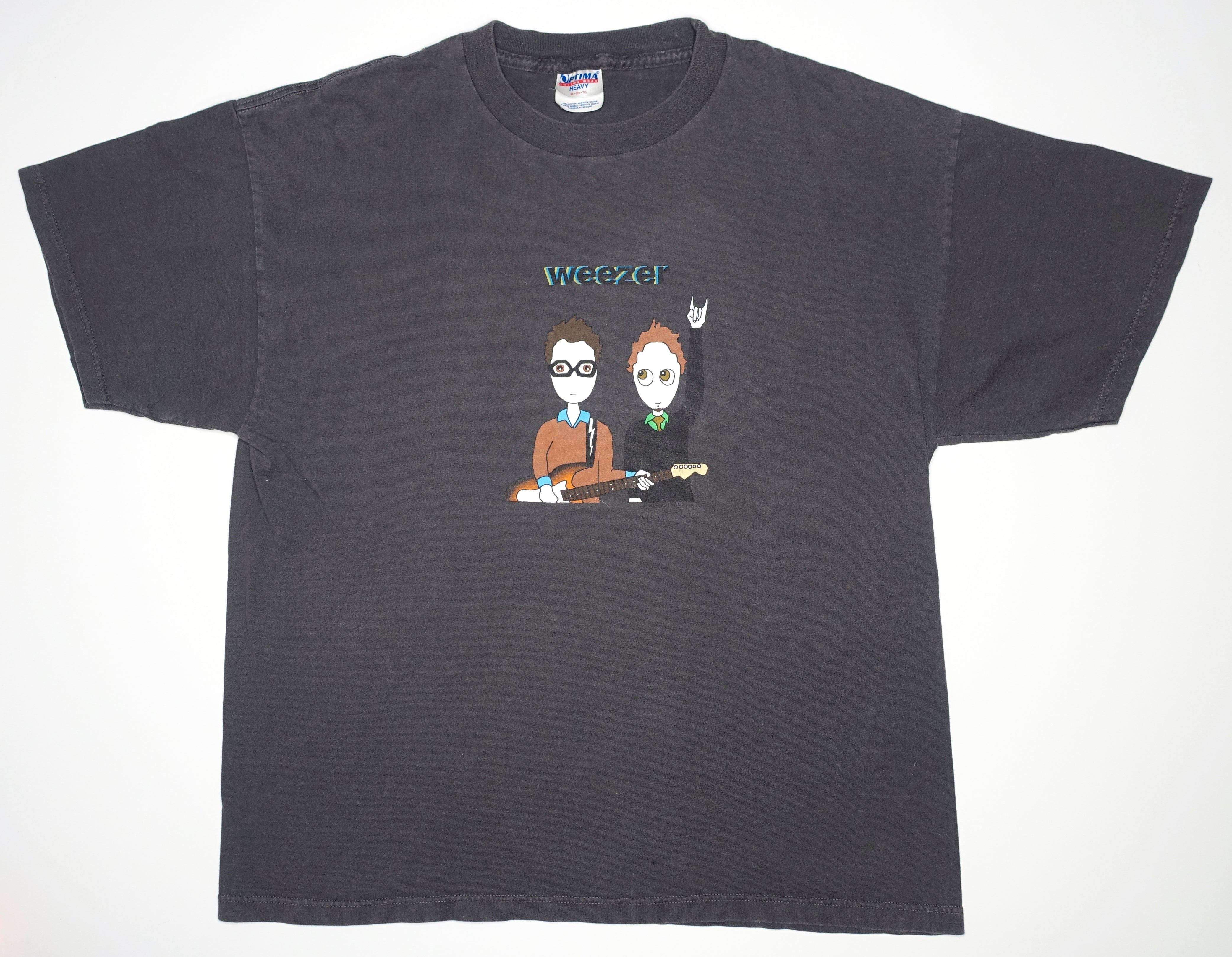 Weezer - Rivers and Brian 2001 Tour Shirt Size XL
