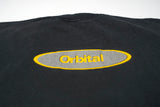 Orbital - Black Scribble 1993 Tour Shirt Size XL